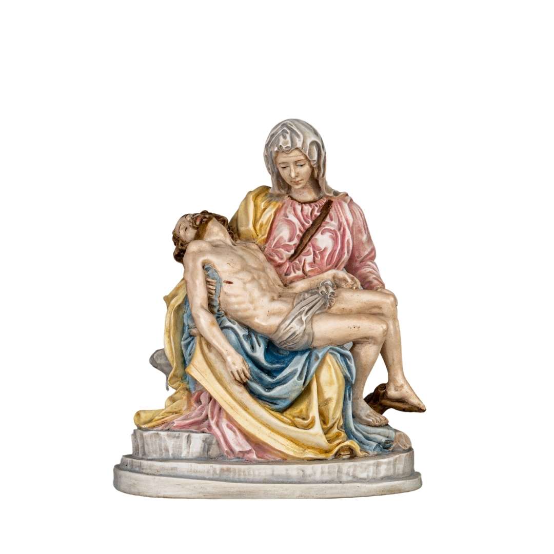 La tienda de regalos Faith Gift Shop La Pieta - Pintada a mano en Italia - Nuestra colección Toscana - La Piedad