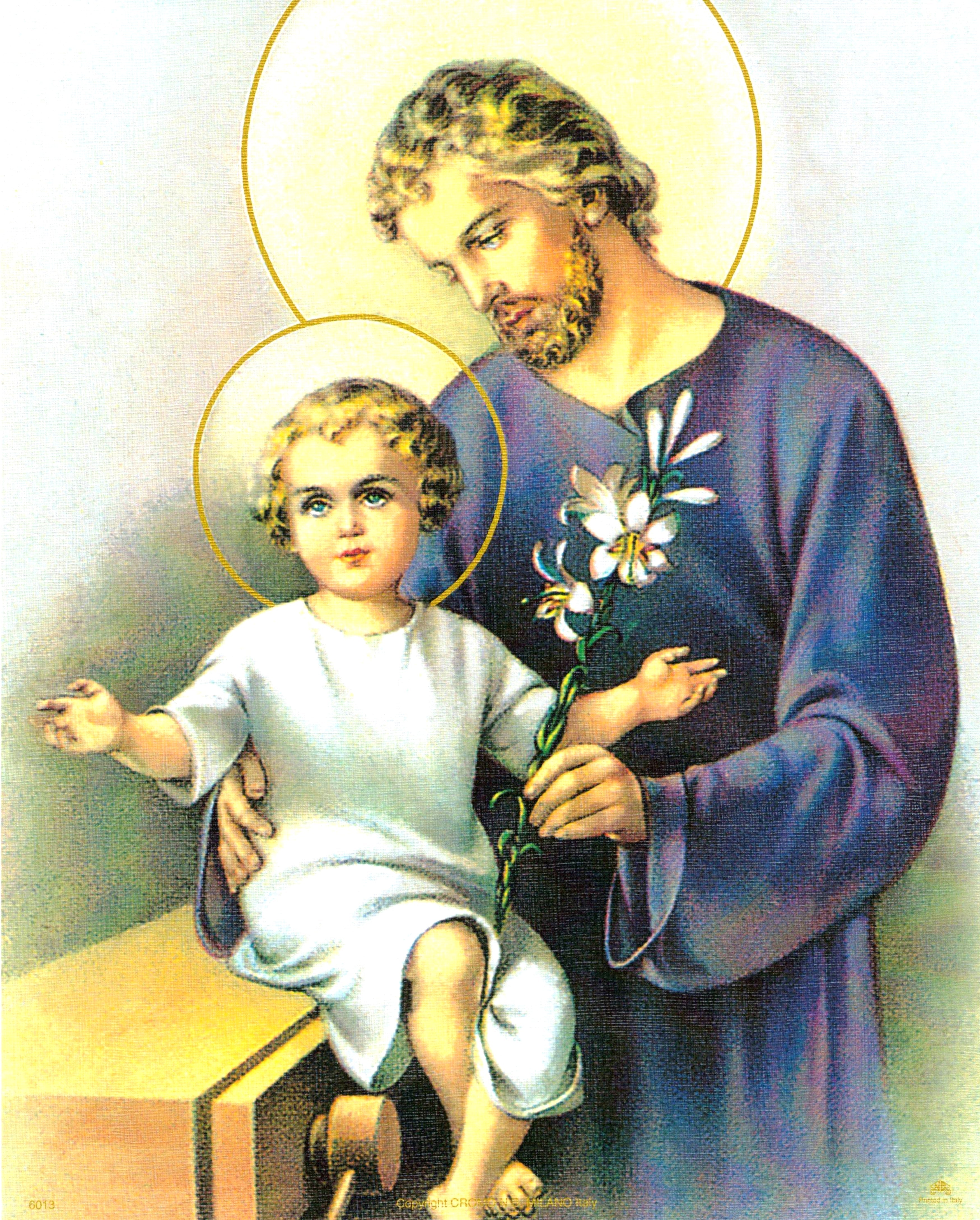 Arte religioso para pared, impresión laminada, sin marco, papel decorativo artístico de 8" x 10"