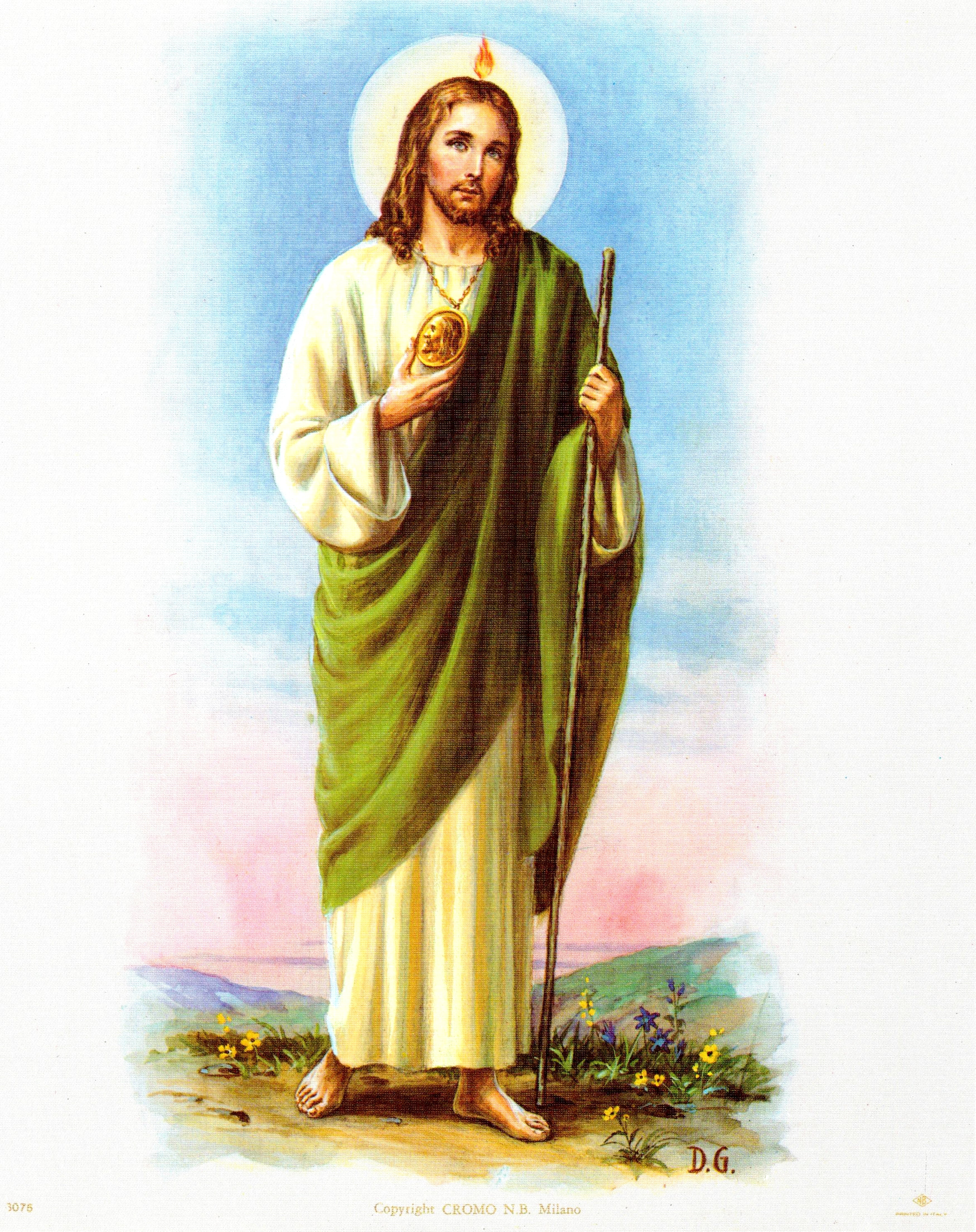 Arte religioso para pared, impresión laminada, sin marco, papel decorativo artístico de 8" x 10"