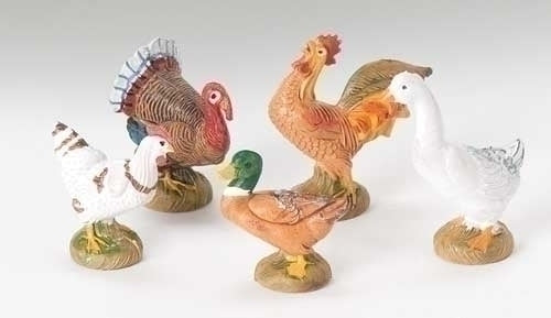 Fontanini 5" scale 5-piece set of Bethlehem Nativity figures
