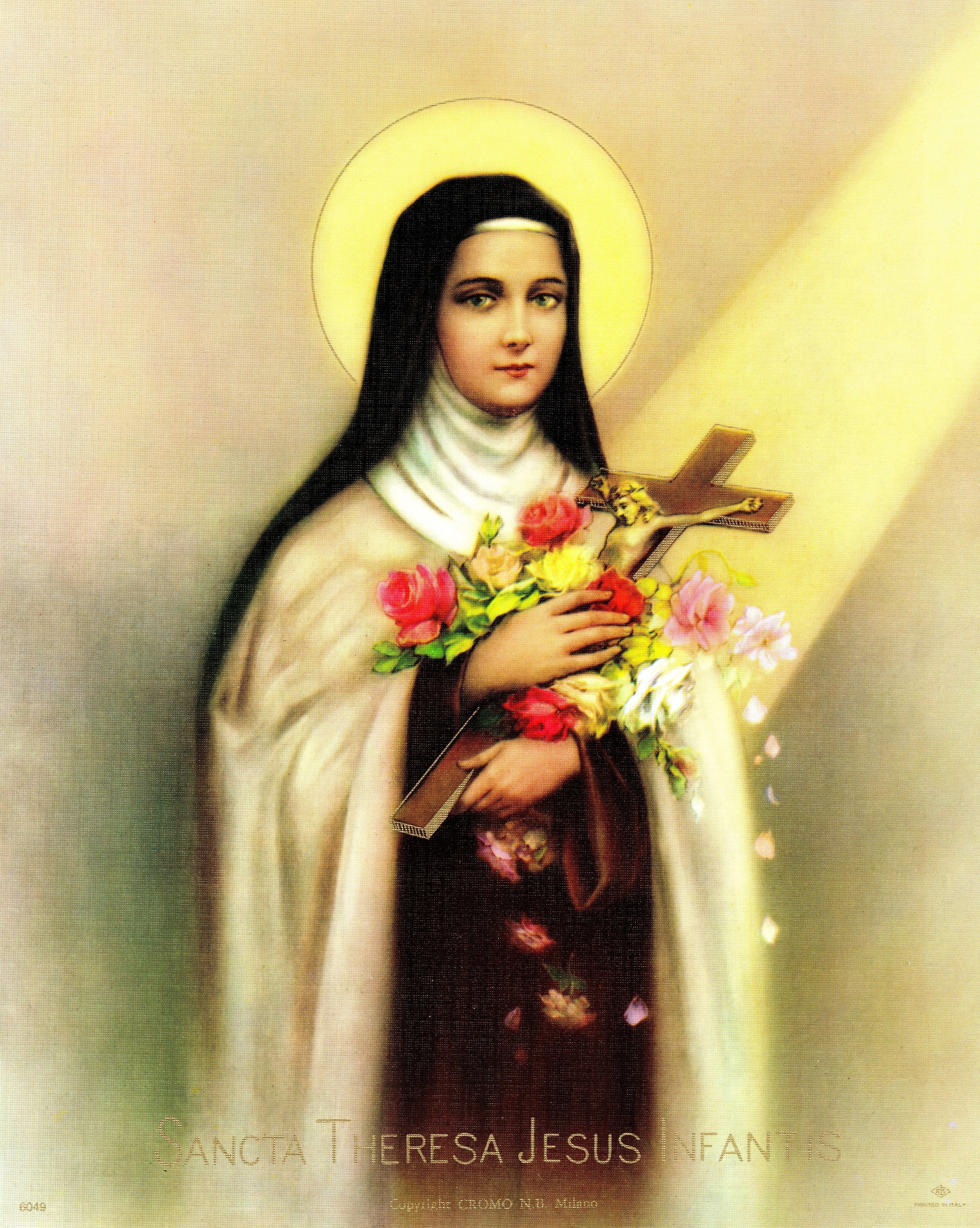 Arte religioso para pared, impresión laminada, sin marco, papel decorativo artístico de 8" x 10"