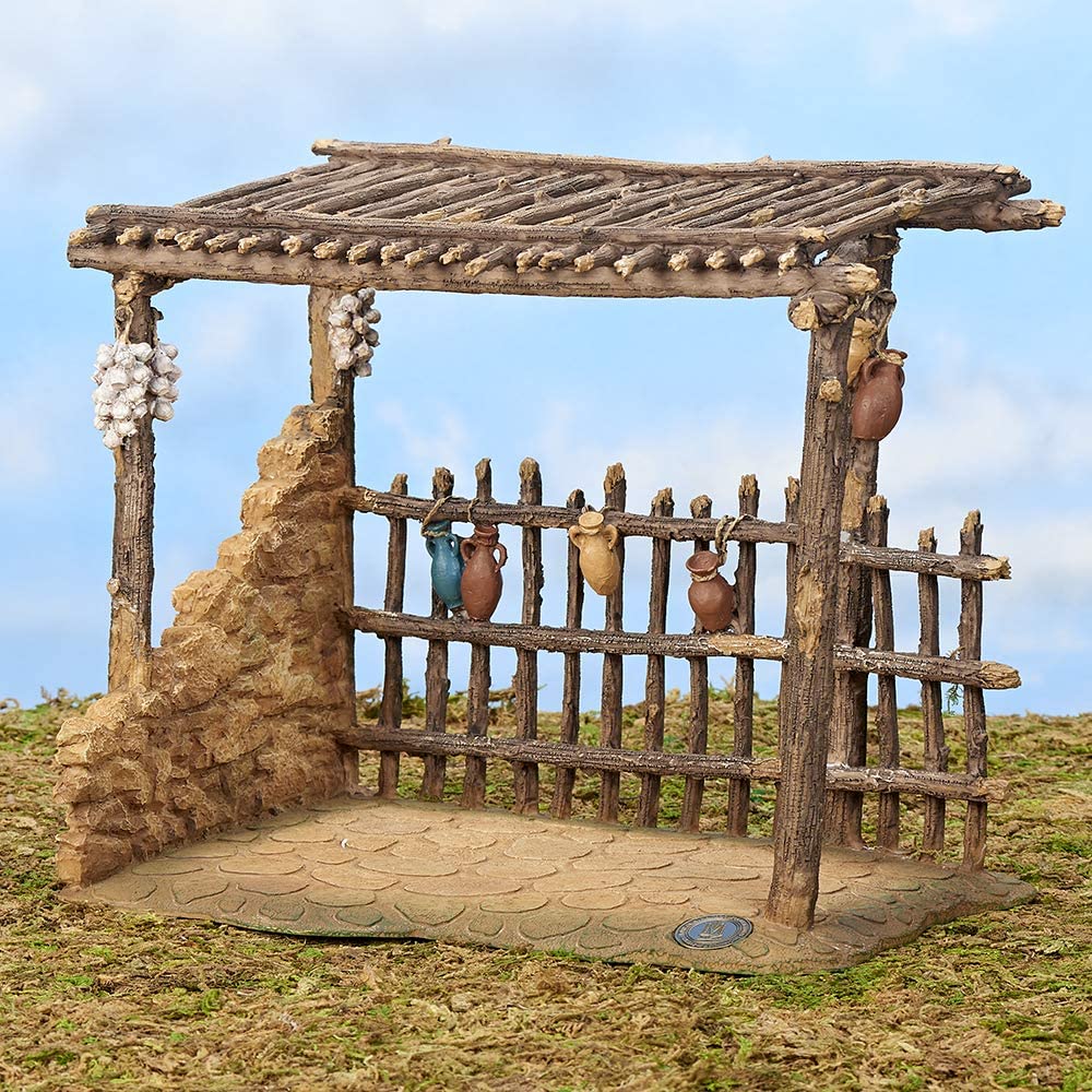 Bazar de 10" para el conjunto de Natividad a escala de 5" de la colección Fontanini 