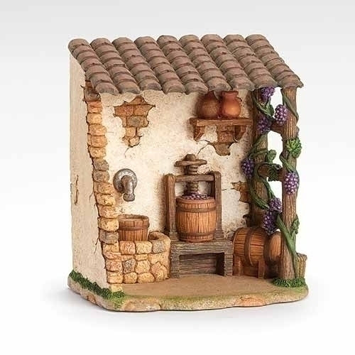TIENDA DE VINOS DE 7" DE ALTO PARA FIGURAS DE BELÉN A ESCALA DE 5"/Fontanini