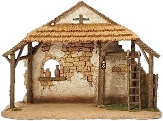 Fontanini Nativity Only Stable 5"
