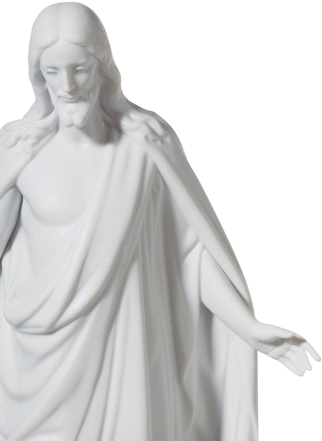 Figura de Cristo de LLADRÓ. Izquierda. Figura de Cristo de Porcelana.