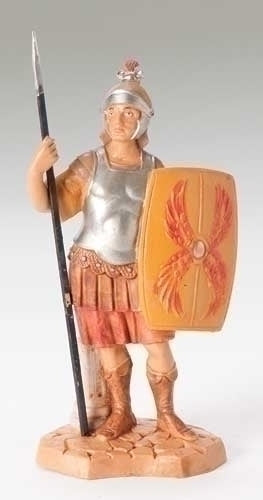 Soldado centurión Marcus a escala de 5" para el pesebre de Fontanini | Vida de Cristo