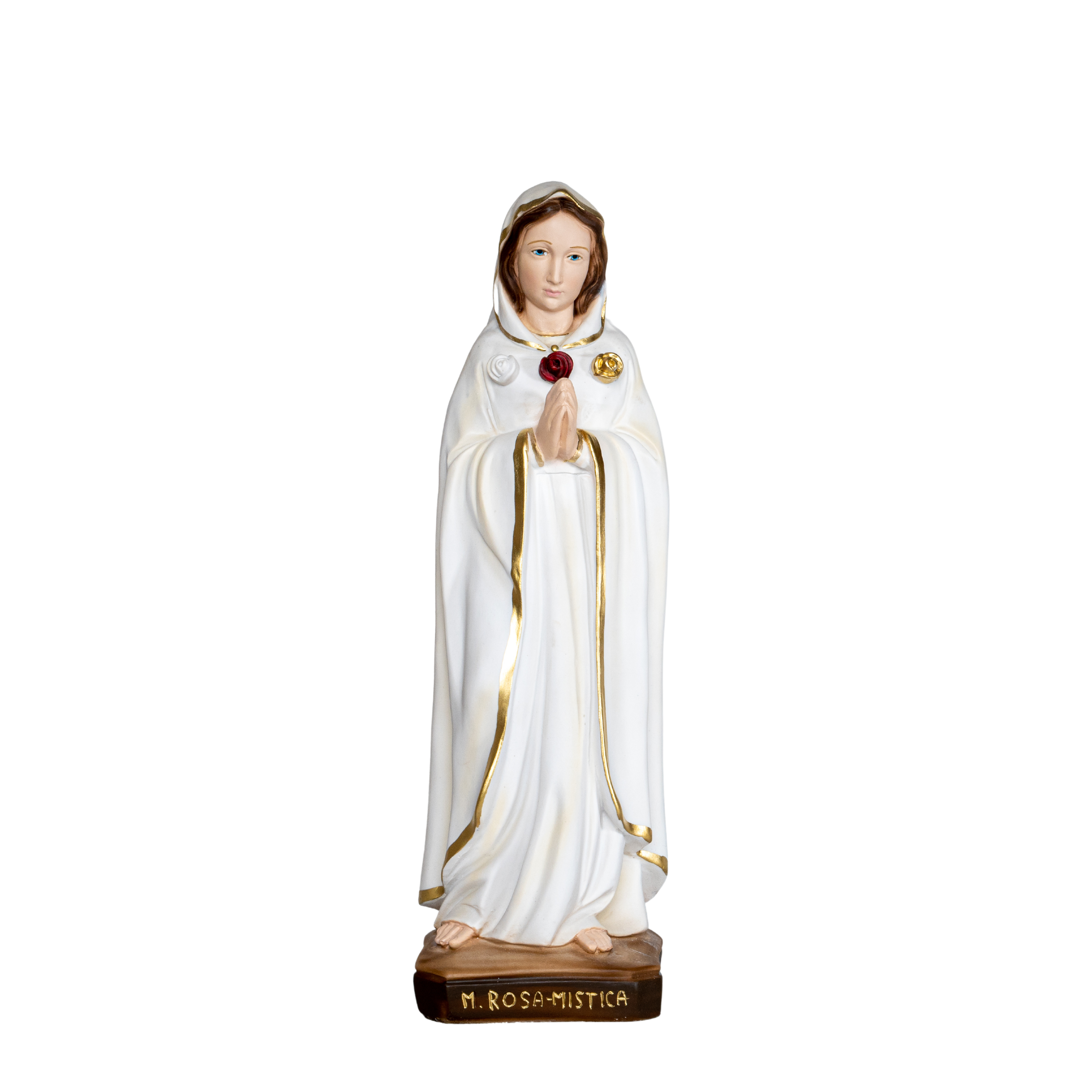 La tienda de regalos de fe Virgen María Rosa Mística pintada a mano en Italia - Nuestra colección Toscana - Virgen Maria Rosa Mistica