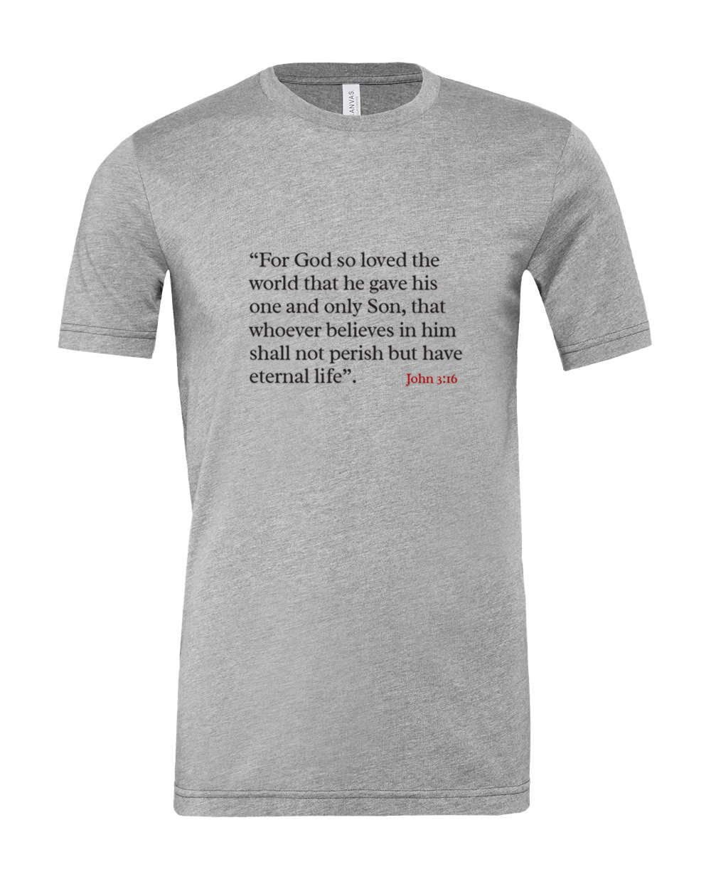 Camiseta unisex CVC de Bella+Canvas 3001CVC