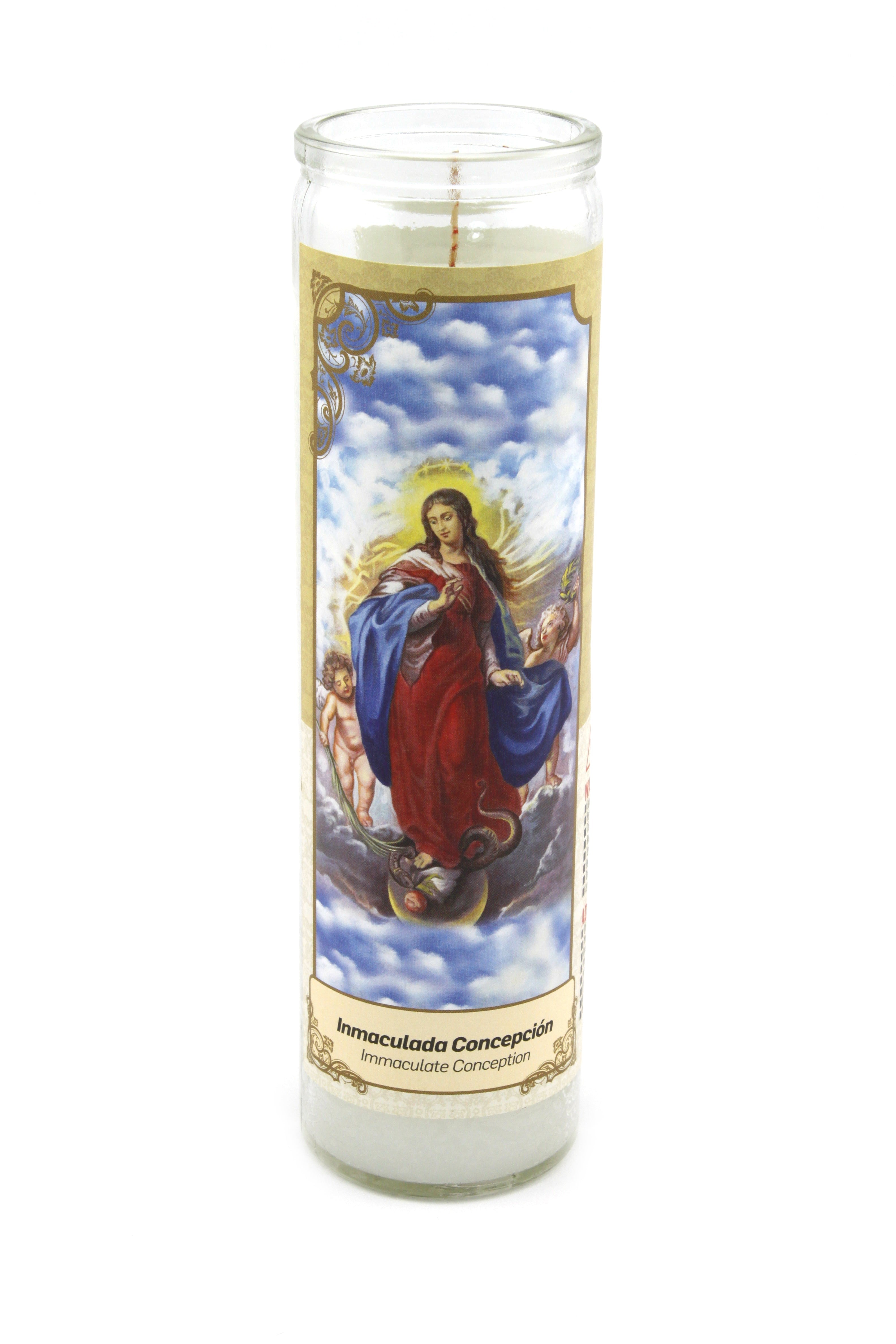 Velas de Nuestra Señora de la Inmaculada Concepción - Velones Inmaculada Concepcion