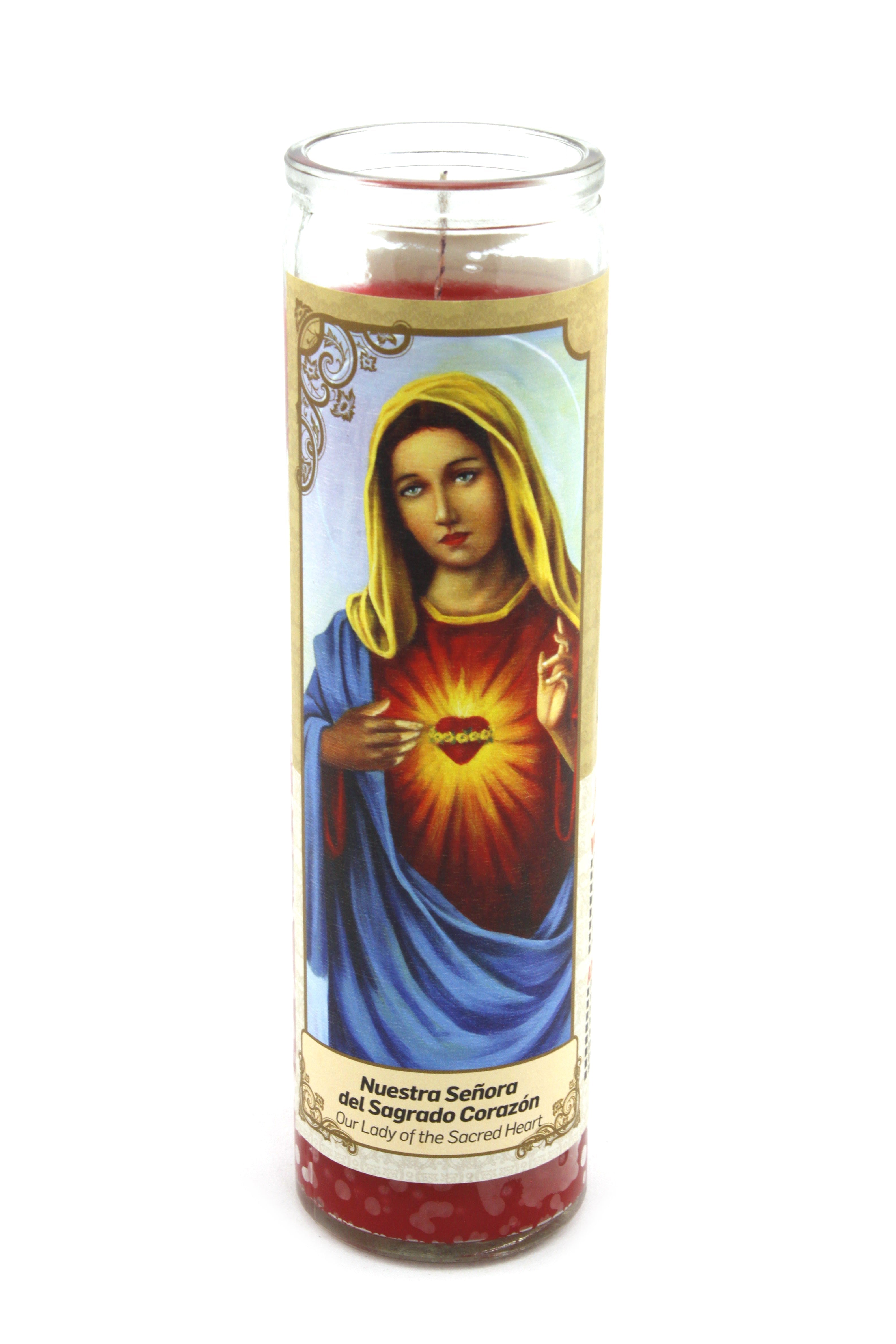 Velas Inmaculado Corazón de María - Velones Inmaculado Corazon de Maria