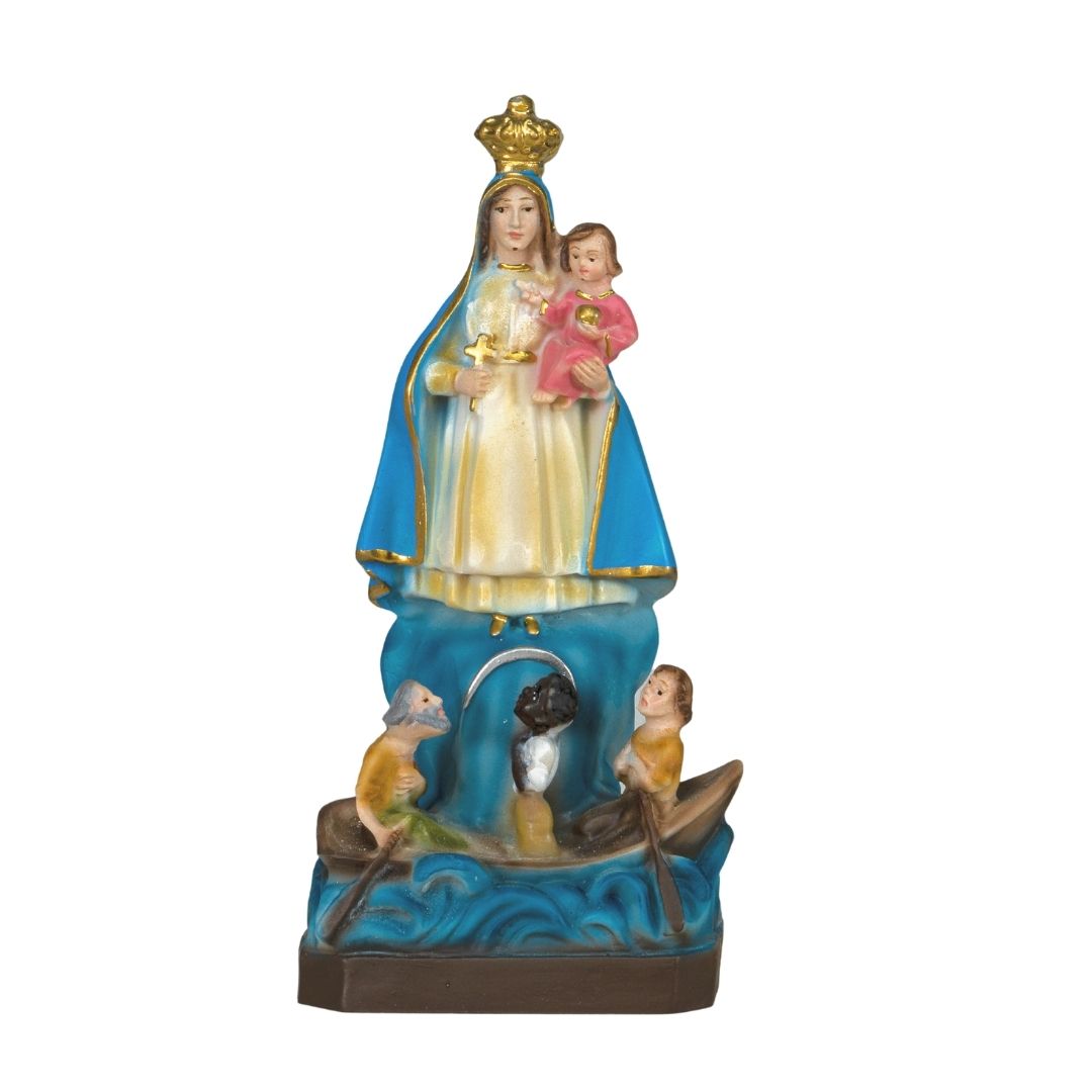 La Tienda de Regalos de la Fe Nuestra Señora de la Caridad - Pintada a Mano en Italia - Nuestra Colección Toscana - La Caridad de Cobre