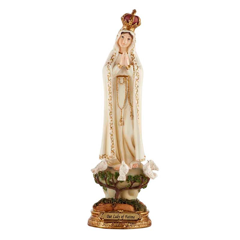Estatua de Nuestra Señora de Fátima de 8"