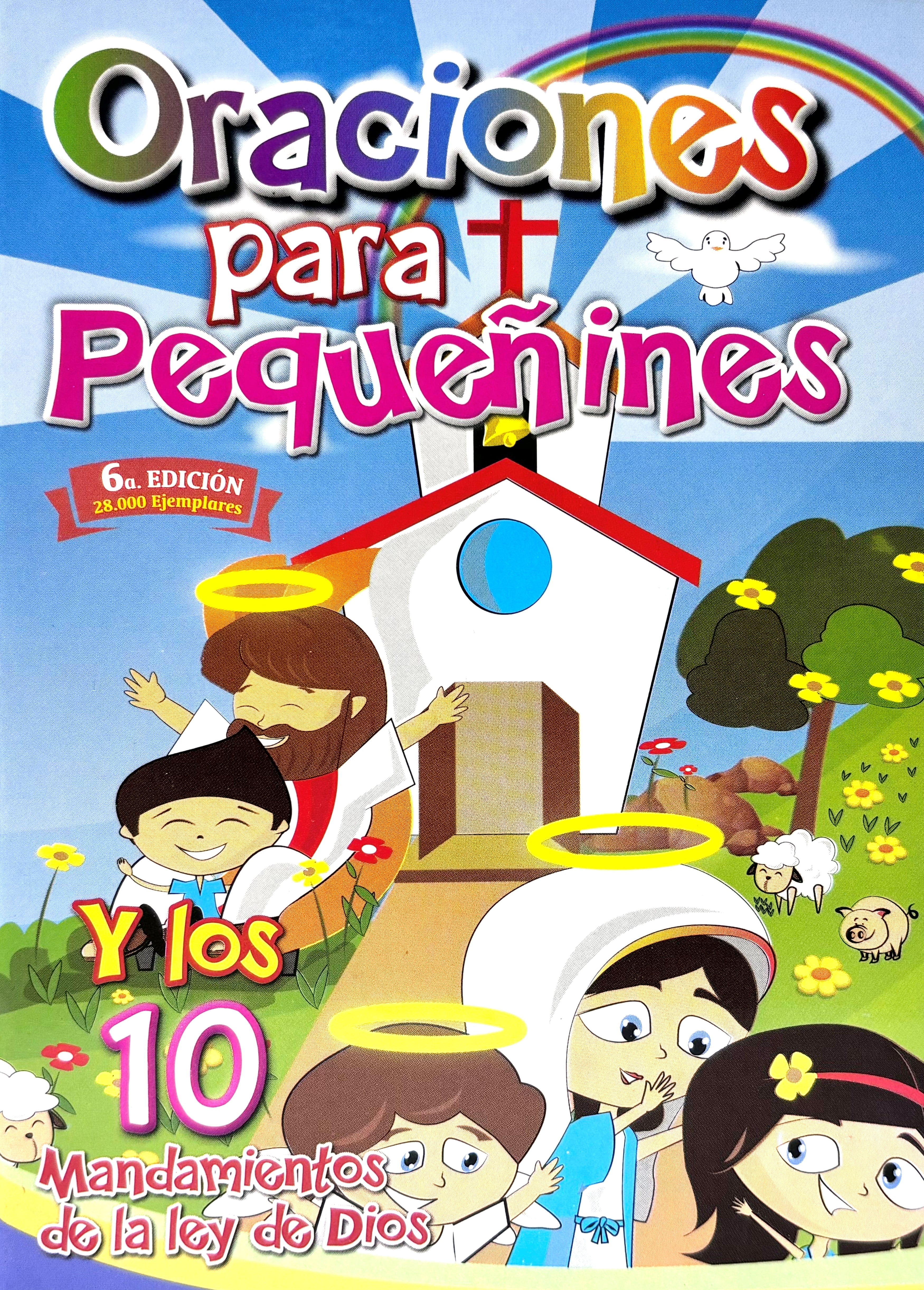 Oraciones para pequeñines y los 10 mandamientos