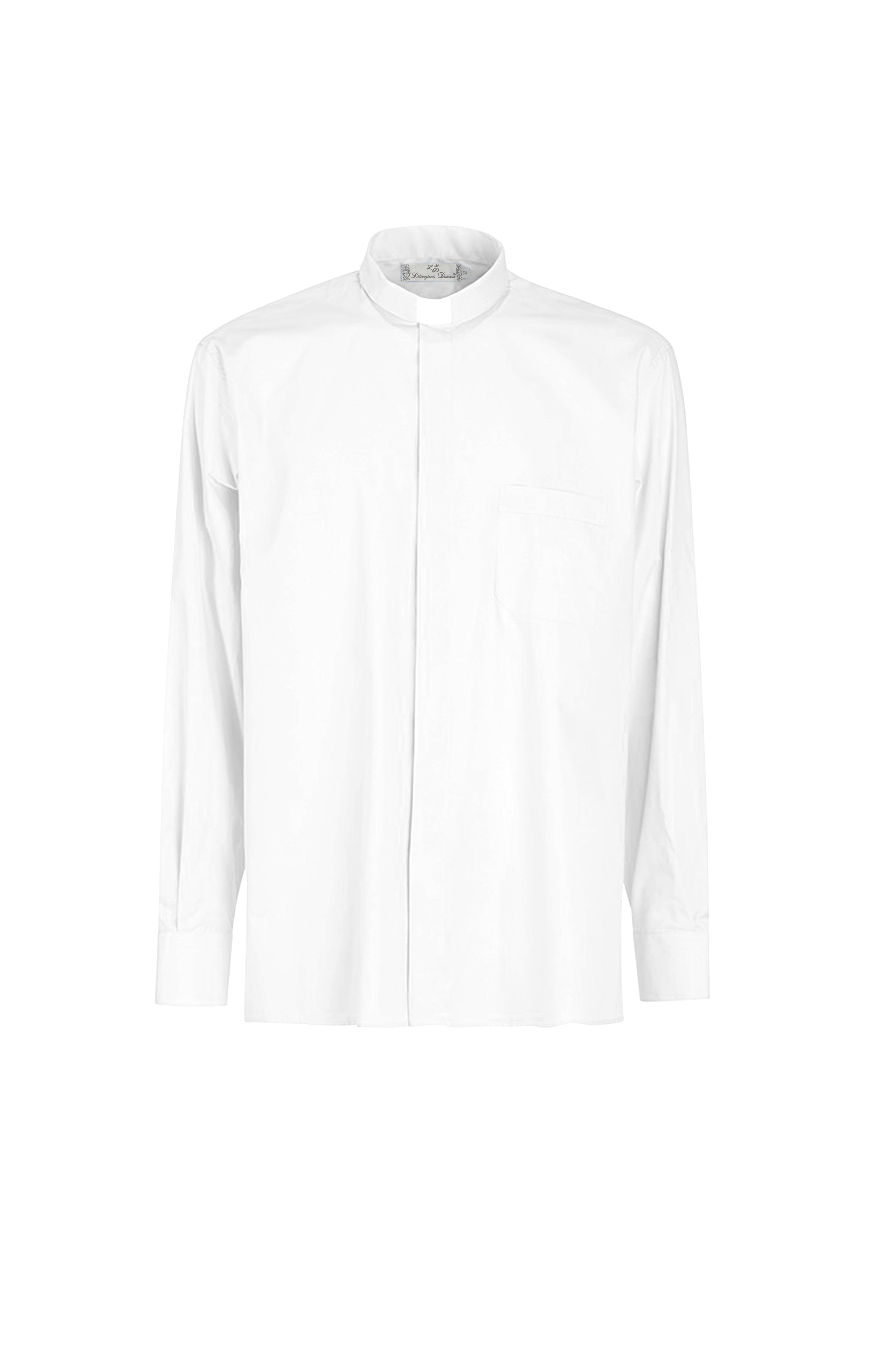Camisas para Sacerdotes y Clero - Manga Corta y Larga / Camisas de Sacerdote Manga Corta y Larga - Cuello clergyman