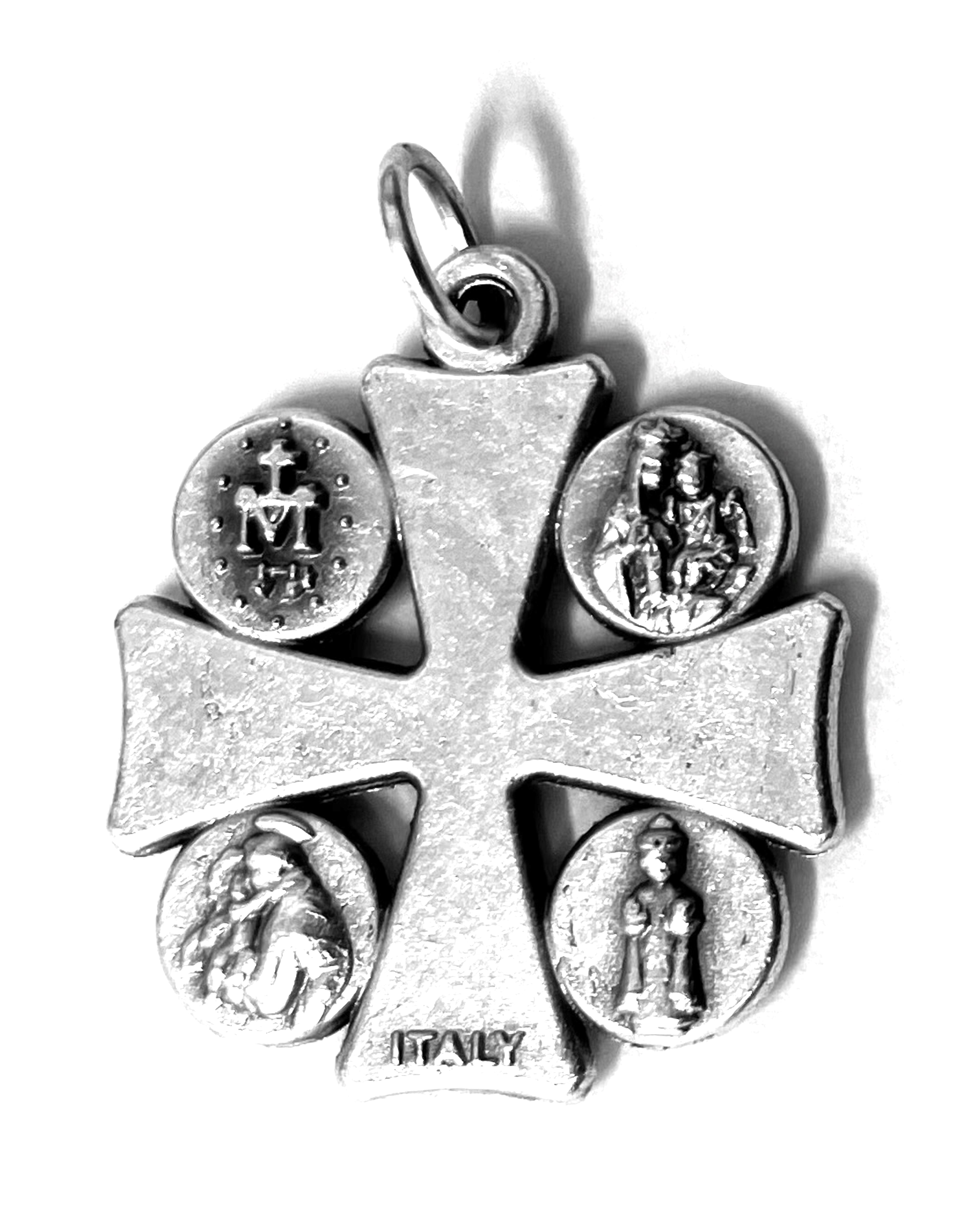 Medalla de cruz de cinco posiciones de JHS de 1,0"