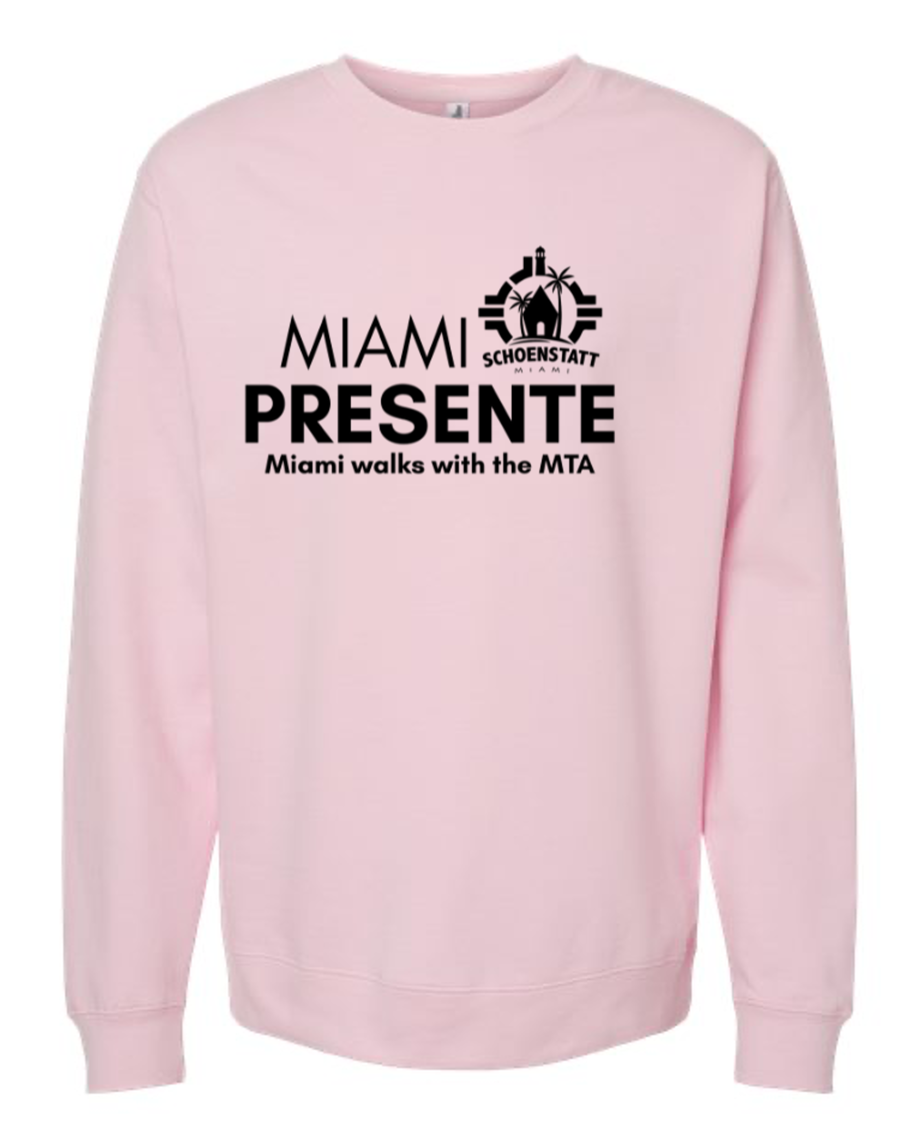Miami Presente – Schoenstatt Pilgrimage Crew Neck Fleece Sweater (Sep 2025 Edition)