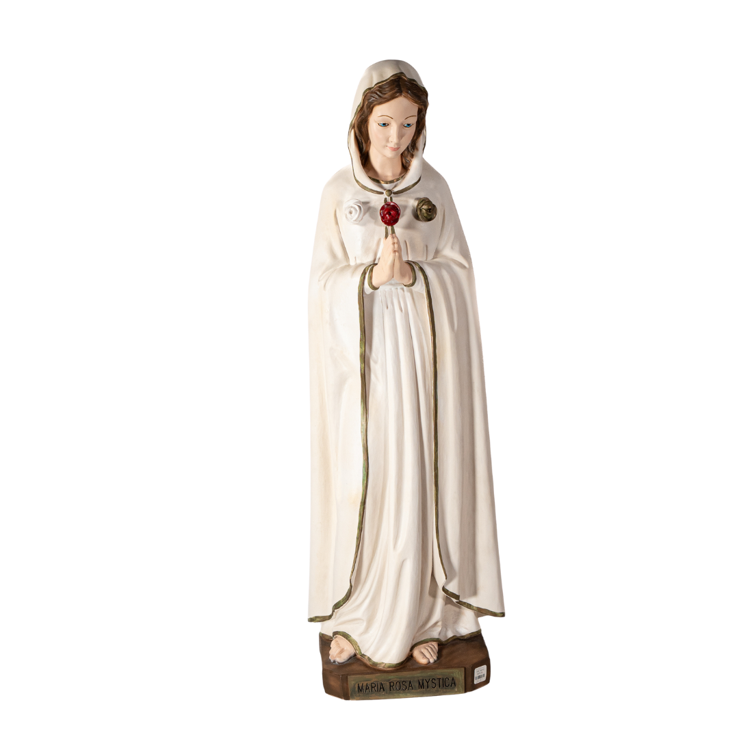 La tienda de regalos de fe Virgen María Rosa Mística pintada a mano en Italia - Nuestra colección Toscana - Virgen Maria Rosa Mistica