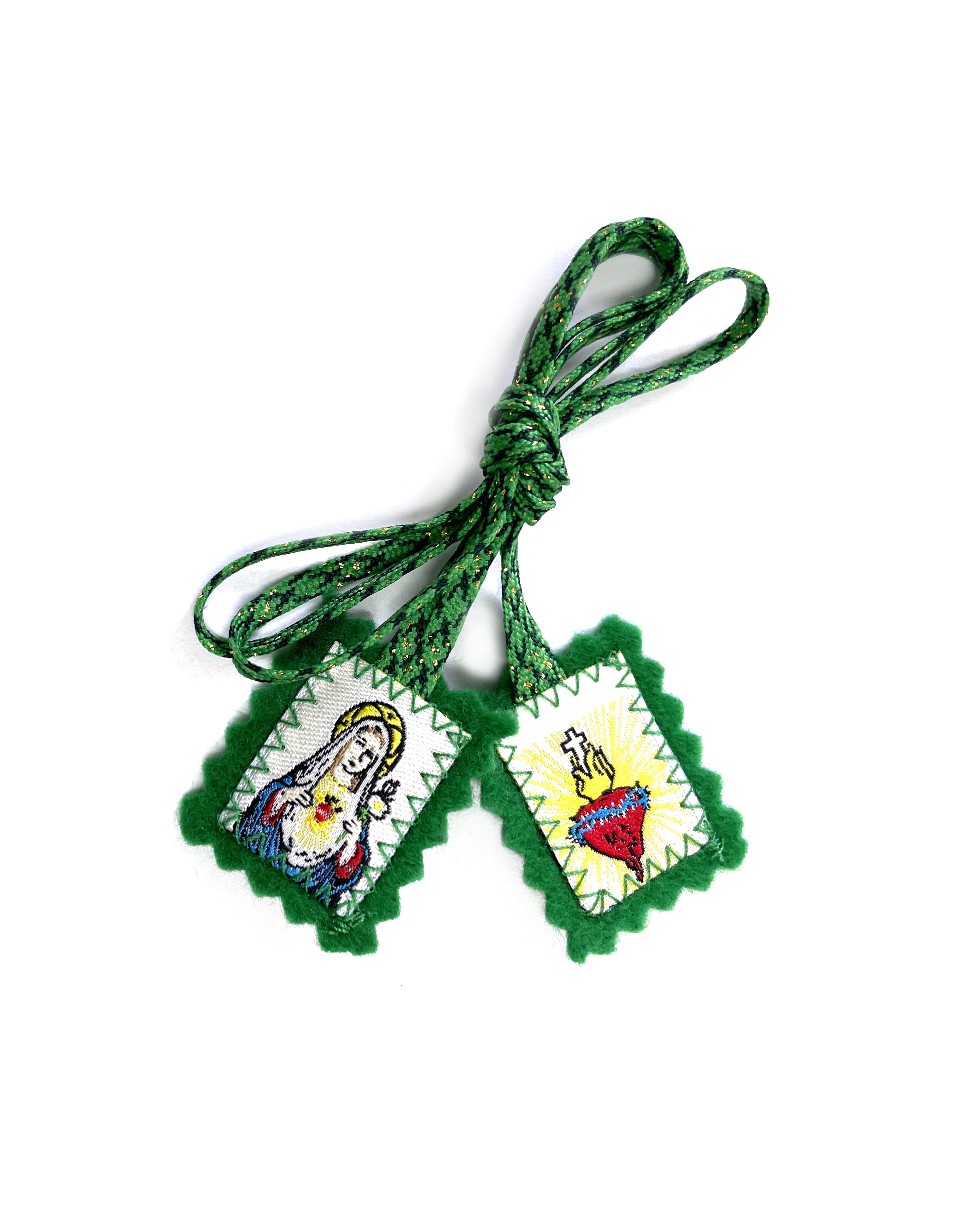 Escapulario del Inmaculado Corazón de María y del Sagrado Corazón. Escapulario del Inmaculado Corazón de María y del Sagrado Corazón
