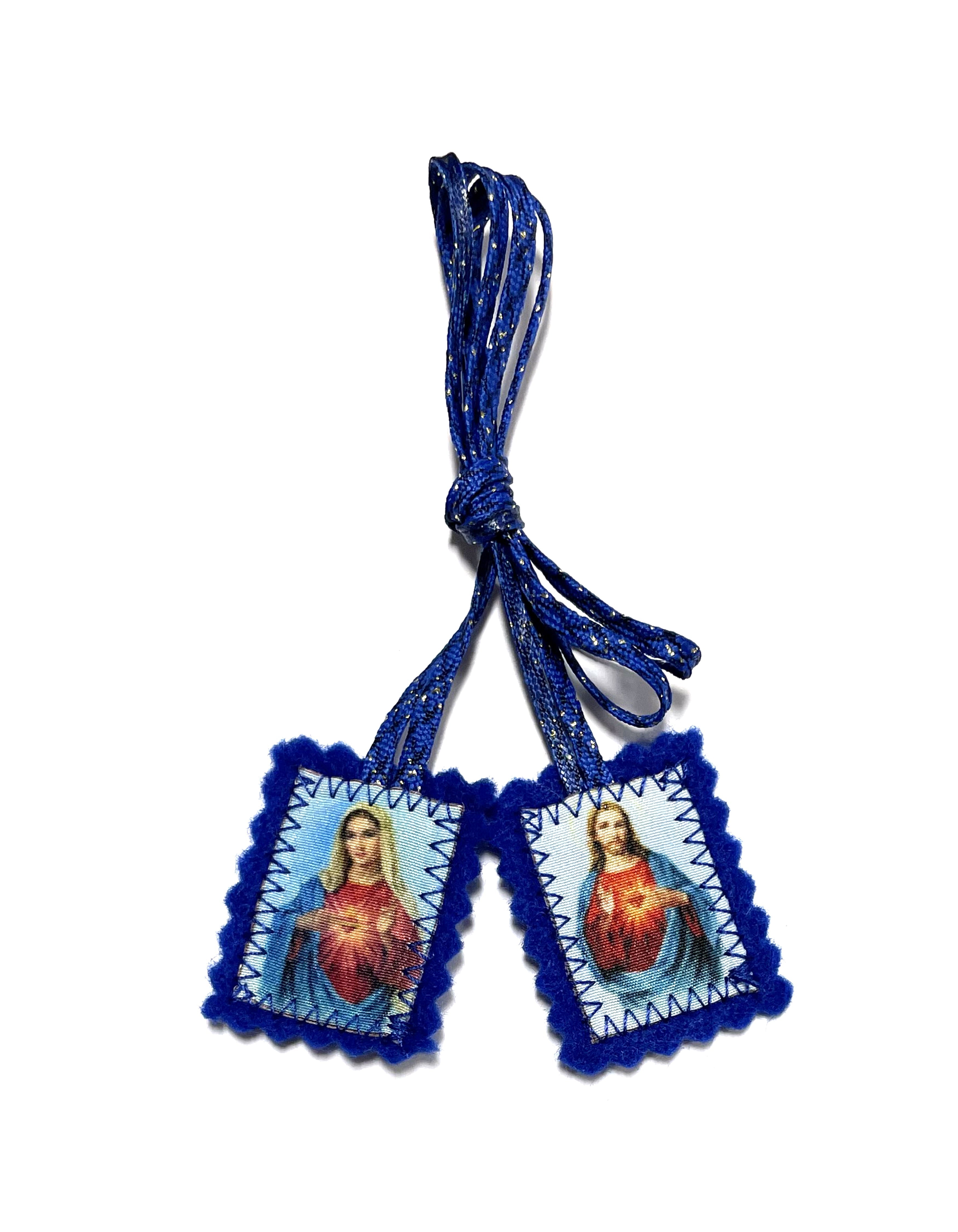 Escapulario del Sagrado Corazón de Jesús y María. Escapulario del Sagrado Corazón de Jesús y María