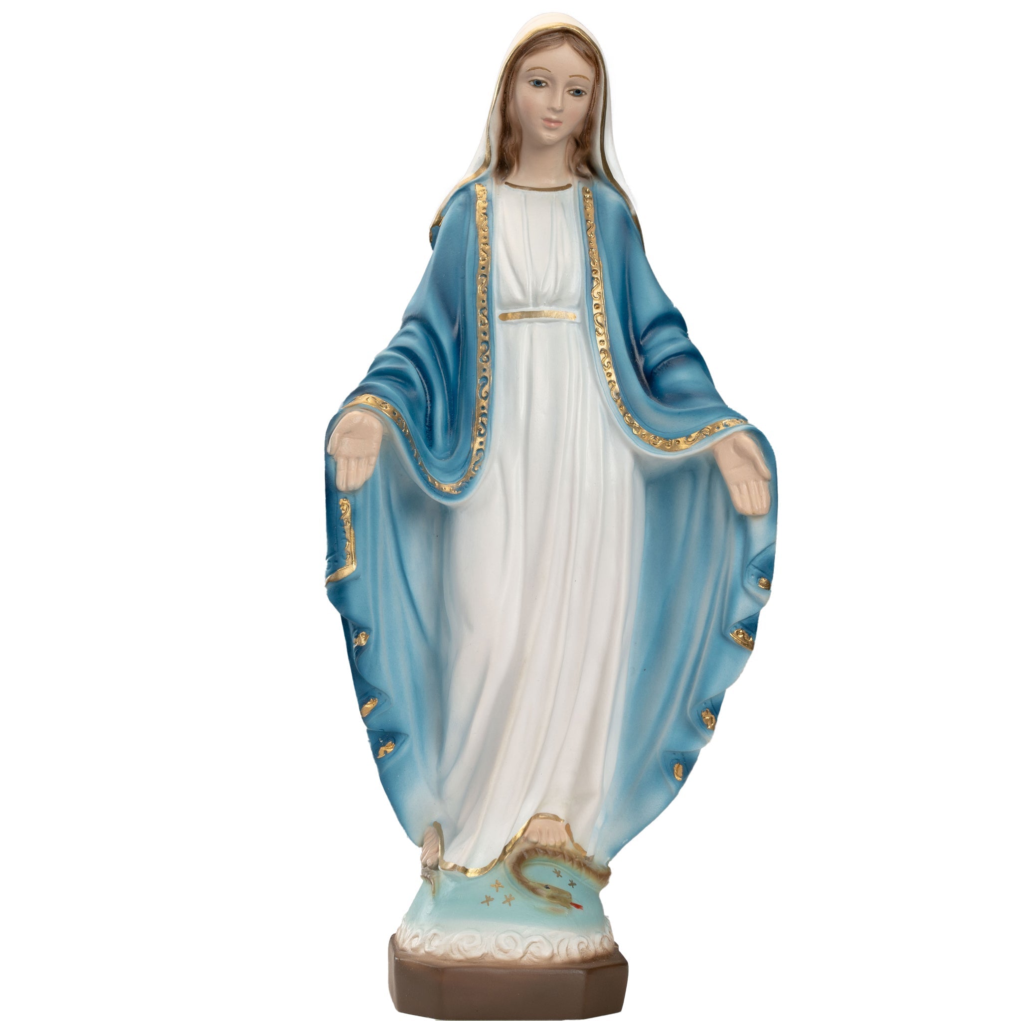 La Tienda de Regalos de Fe Nuestra Señora de las Gracias - María Milagrosa - Pintada a Mano en Italia - Nuestra Colección Toscana - Virgen La Milagrosa