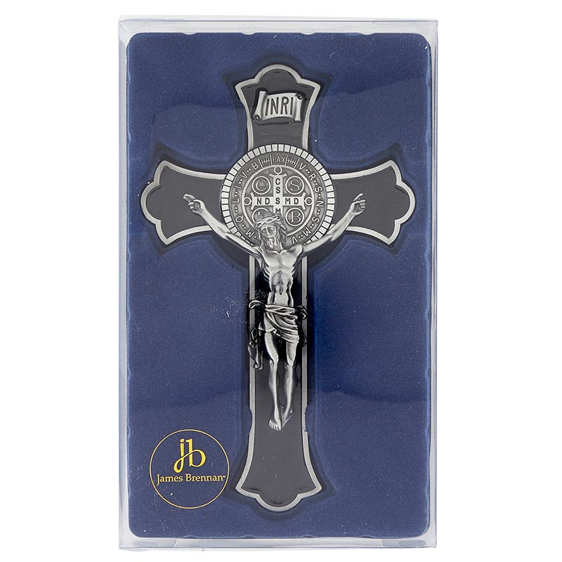 Saint Benedict Crucifix on Enamel Cross