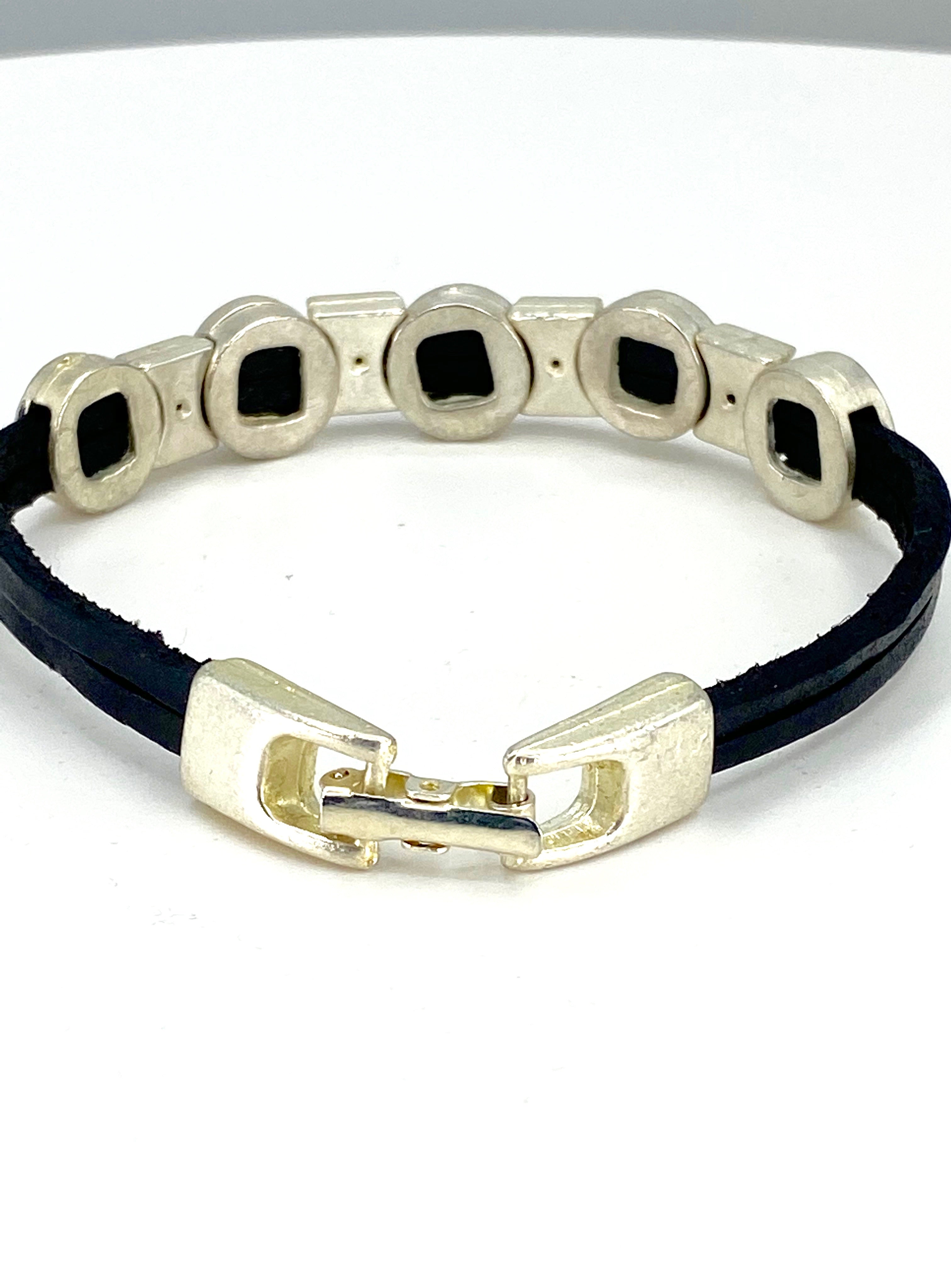 Vintage Bracelet of Virgen Mary, St. Benedict, Sacred Heart of Jesus, Guardian Angel, and The Holy Spirit  handmade jewelry by Graciela's Collection