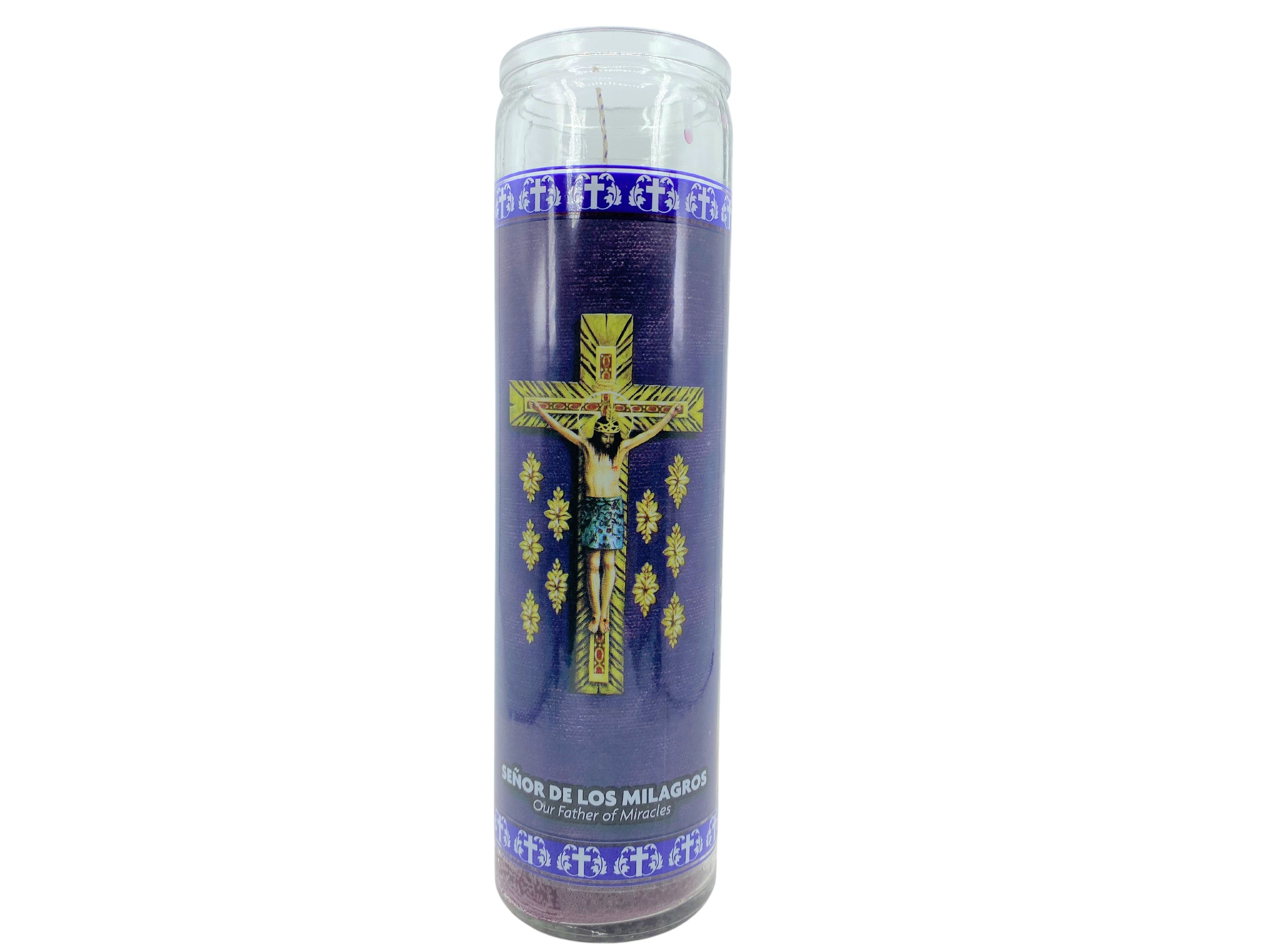 Velas devoción a Nuestro Padre de los Milagros/ Velas de Devoción Señor de los Milagros