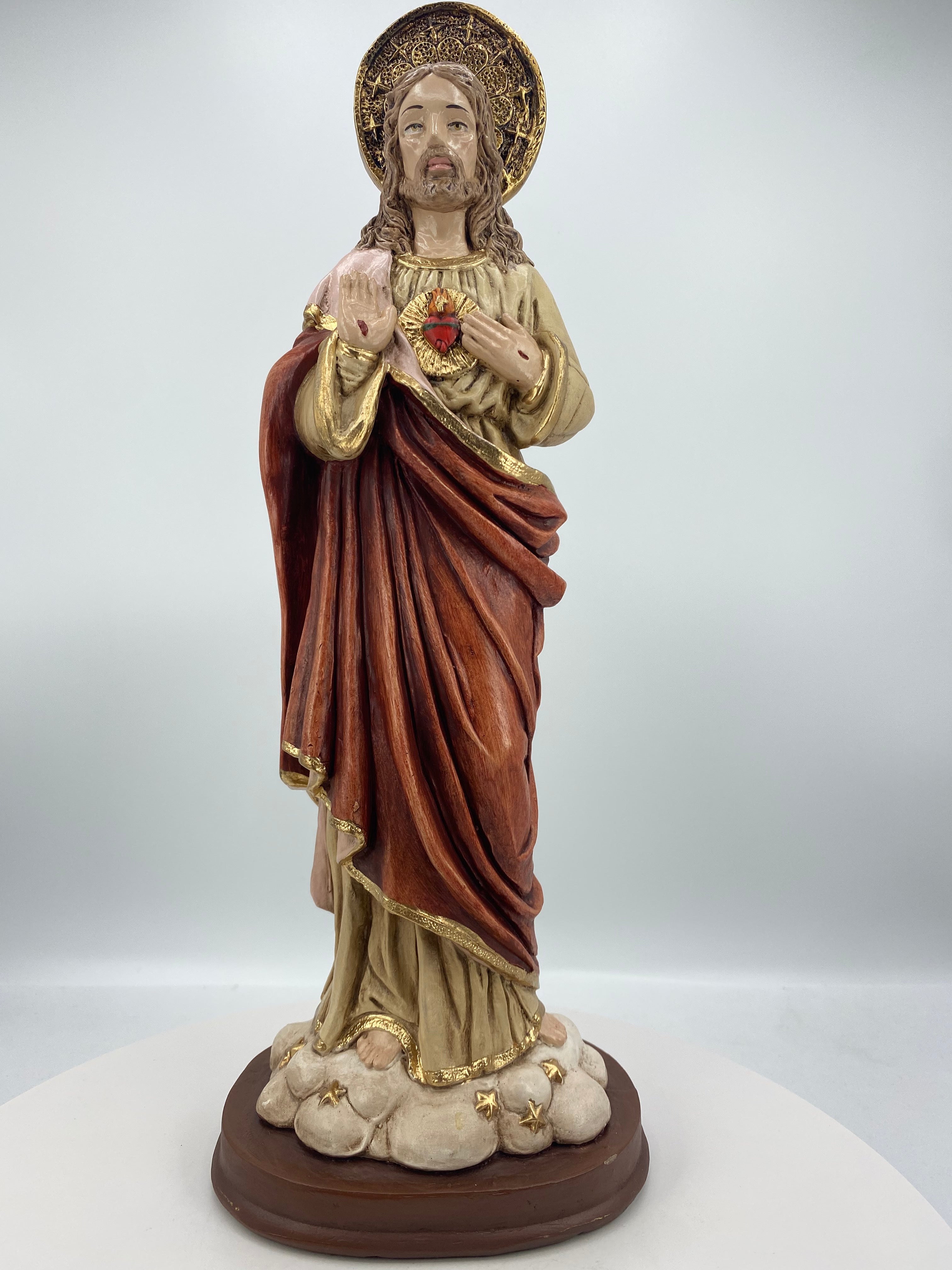 Sagrado Corazón de Jesús de 15" de alto