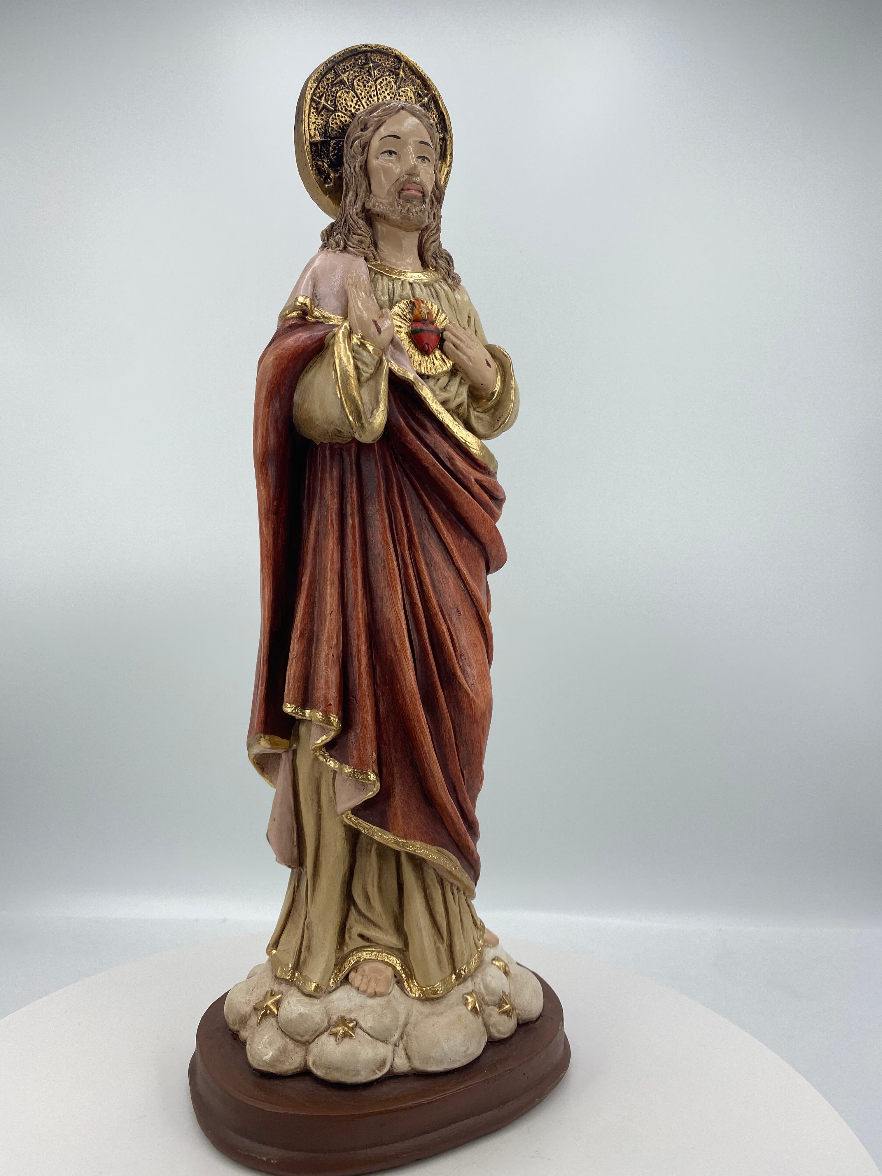 Sagrado Corazón de Jesús de 15" de alto