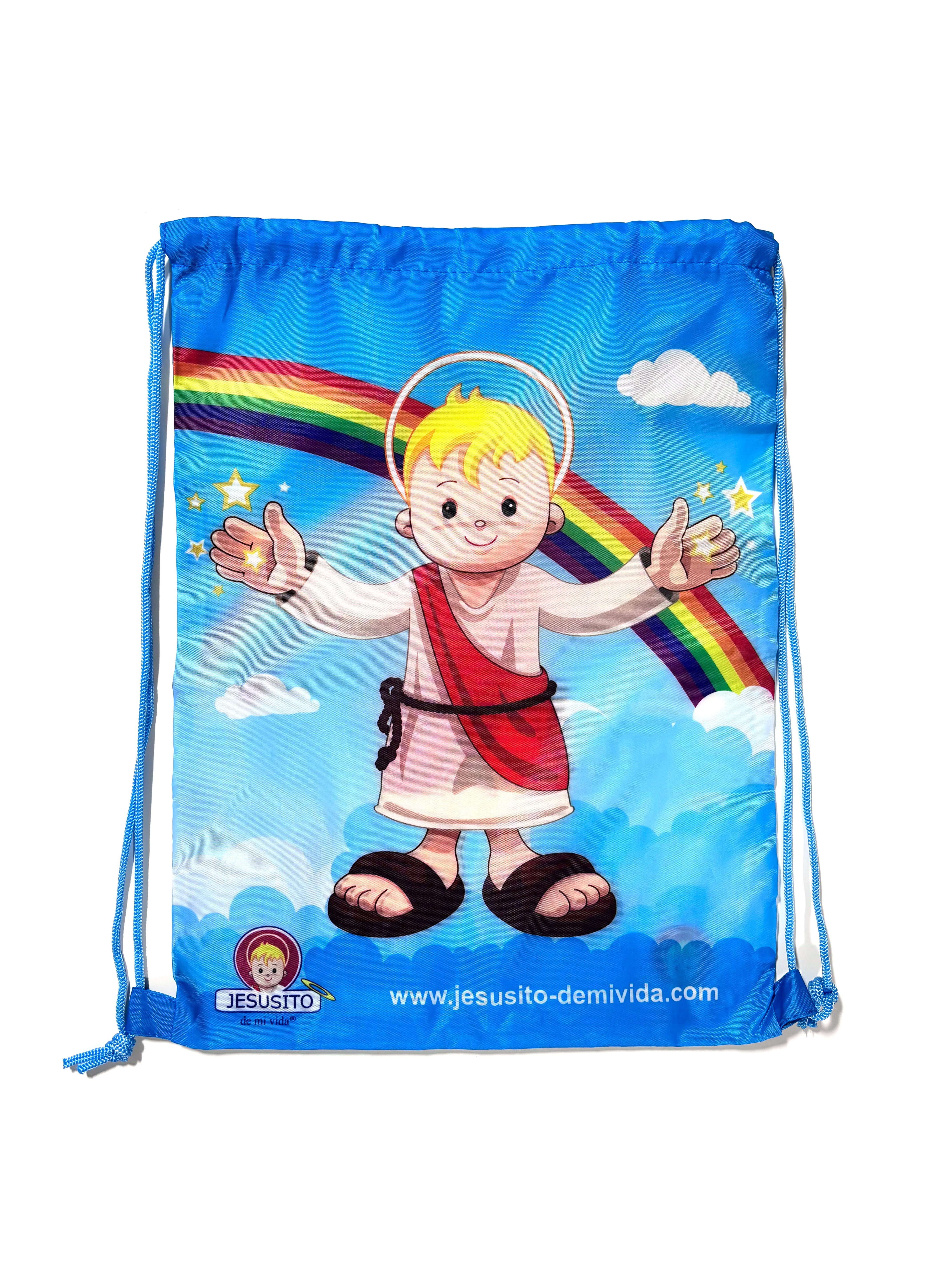 Mochila-bolso de tela Jesusito