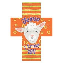 Rompecabezas de formas de Jesús me ama