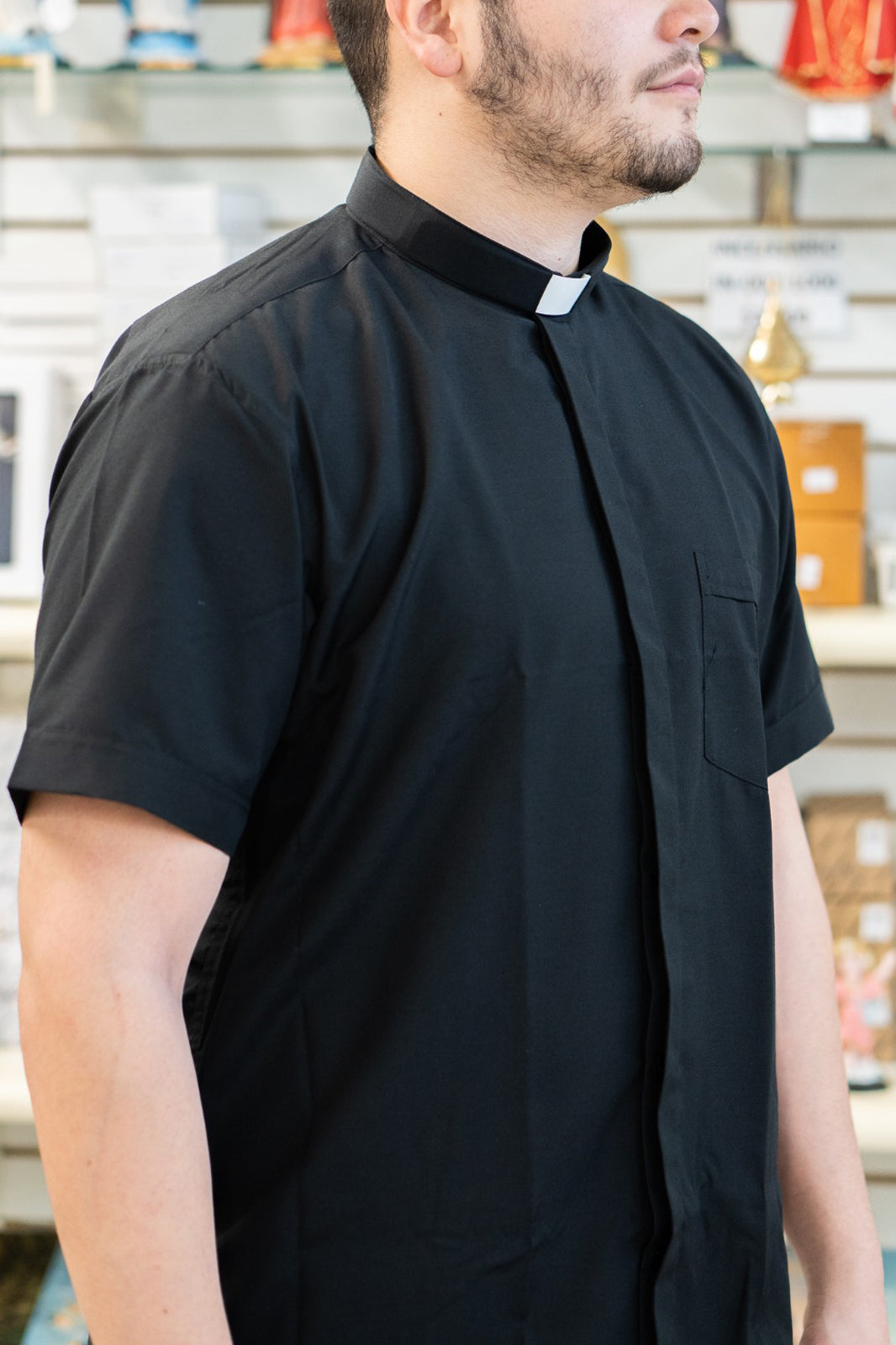 Camisas para Sacerdotes y Clero - Manga Corta y Larga / Camisas de Sacerdote Manga Corta y Larga - Cuello clergyman