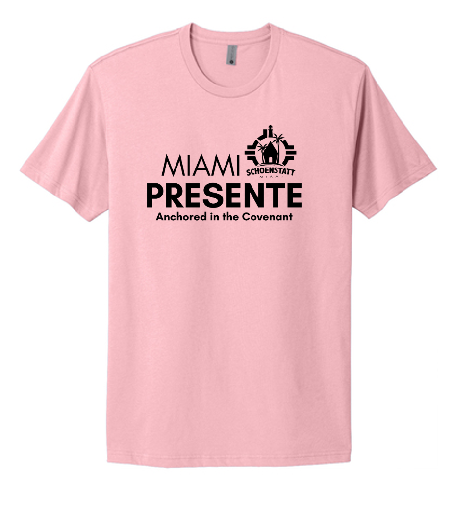 Miami Presente – Schoenstatt Pilgrimage T-Shirt (Sep 2025 Edition)