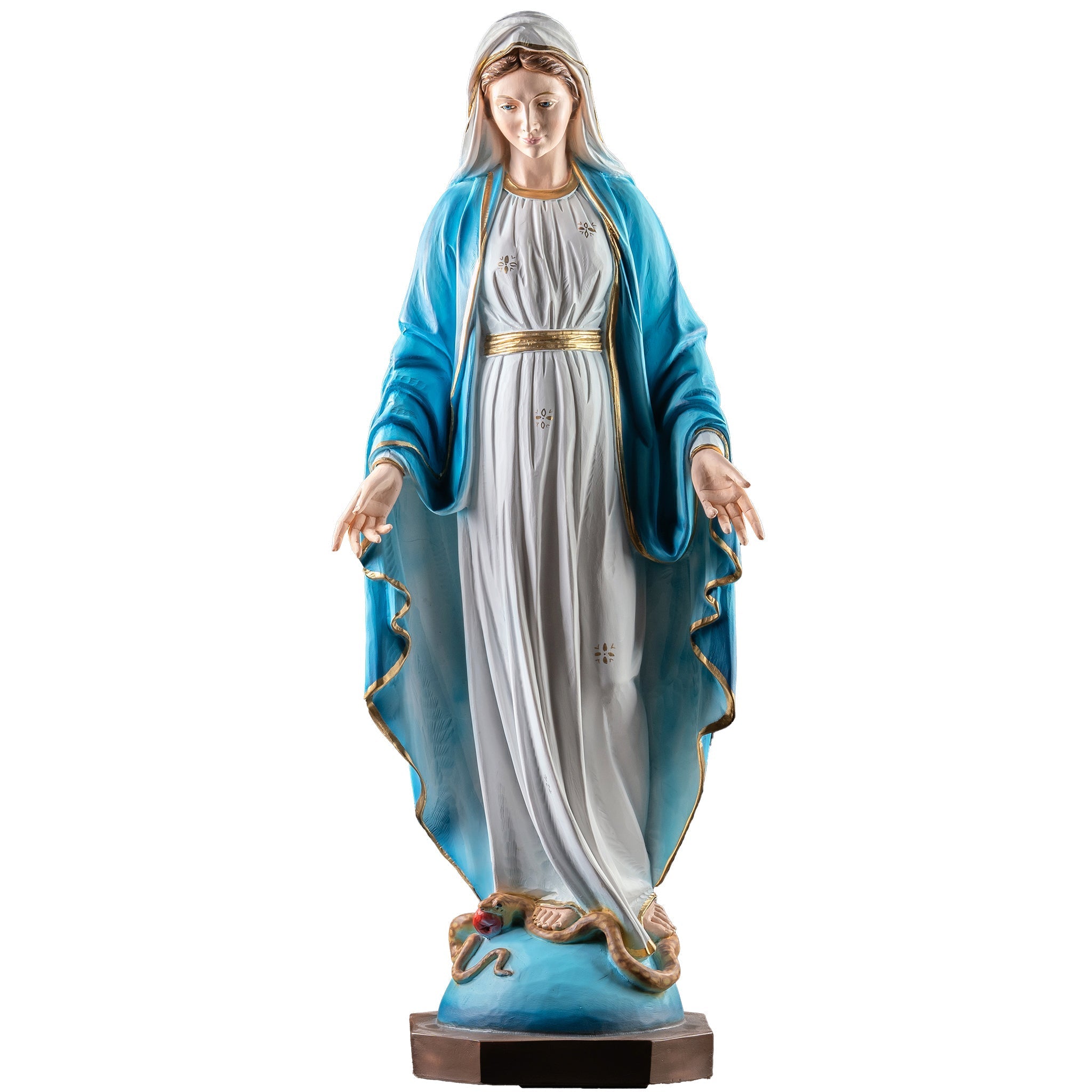 La Tienda de Regalos de Fe Nuestra Señora de las Gracias - María Milagrosa - Pintada a Mano en Italia - Nuestra Colección Toscana - Virgen La Milagrosa