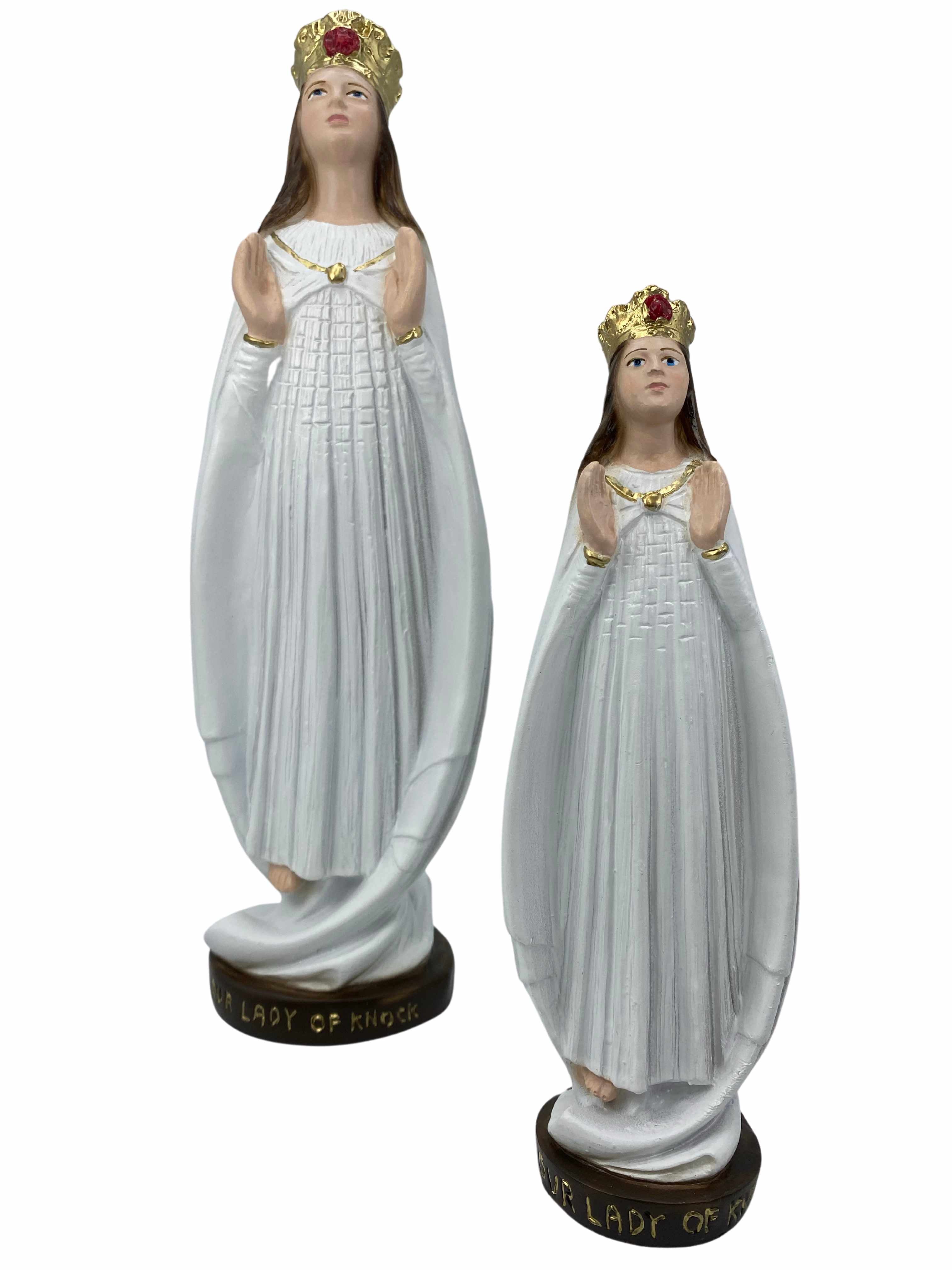La tienda de regalos de la fe Nuestra Señora de Knock - Pintada a mano en Italia - Nuestra colección de Toscana