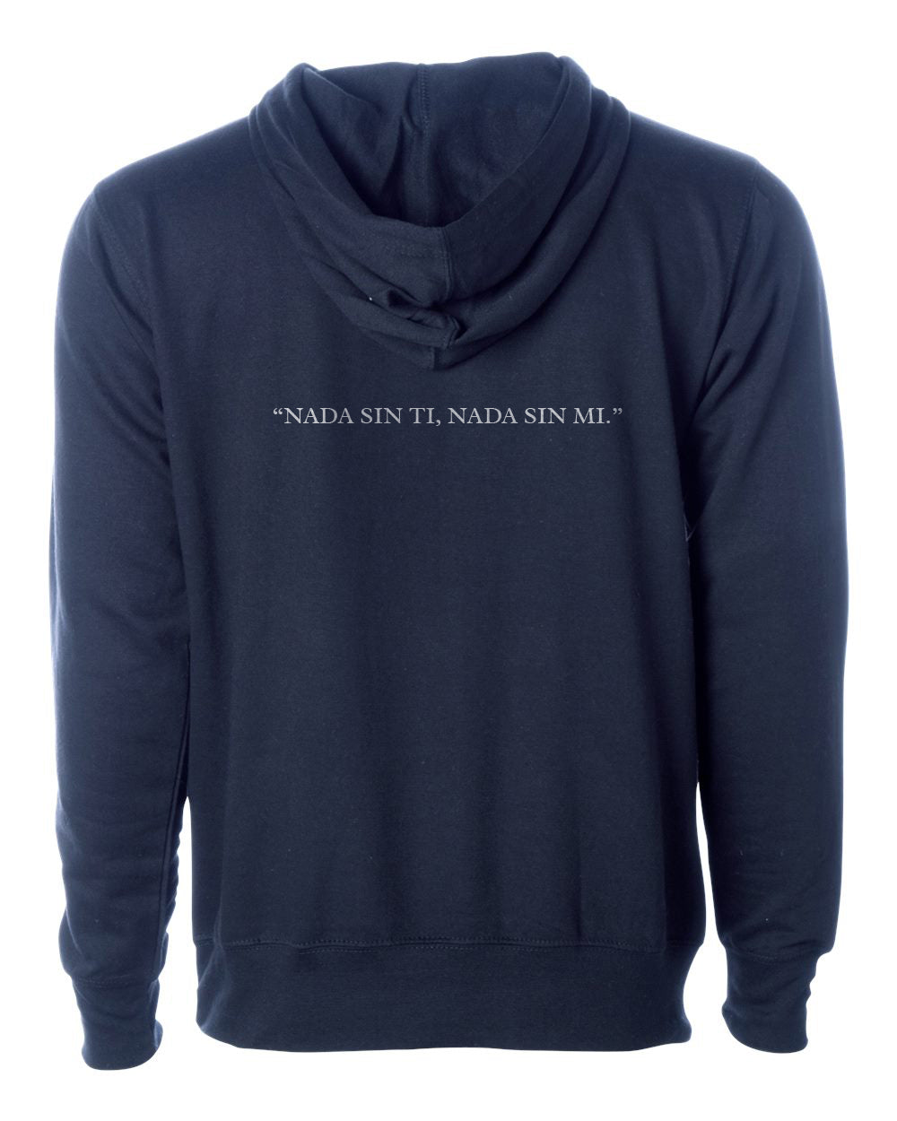 Sudadera con capucha y cremallera completa de peso medio de Independent Trading Co. SS4500Z