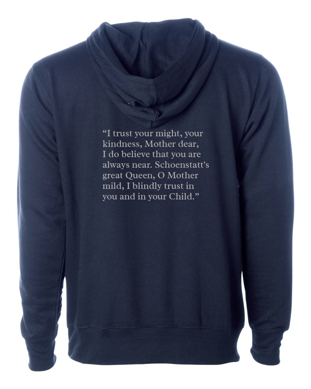 Sudadera con capucha y cremallera completa de peso medio de Independent Trading Co. SS4500Z
