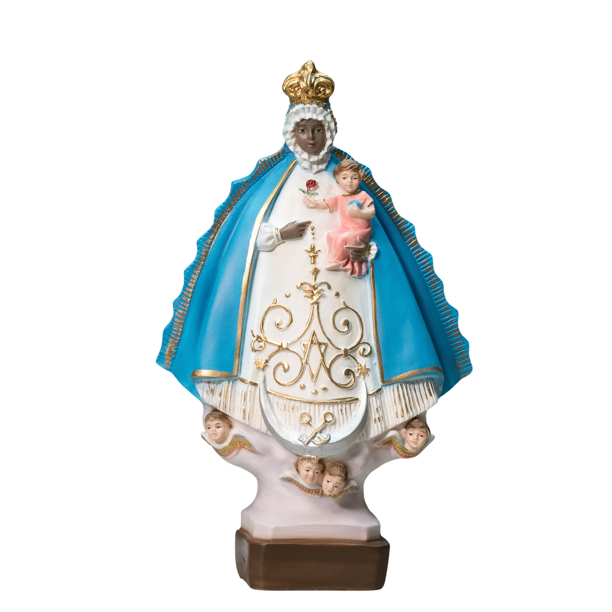 La Tienda de Regalos de Fe Nuestra Señora de Regla - Pintada a Mano en Italia - Nuestra Colección Toscana - / Virgen De Regla