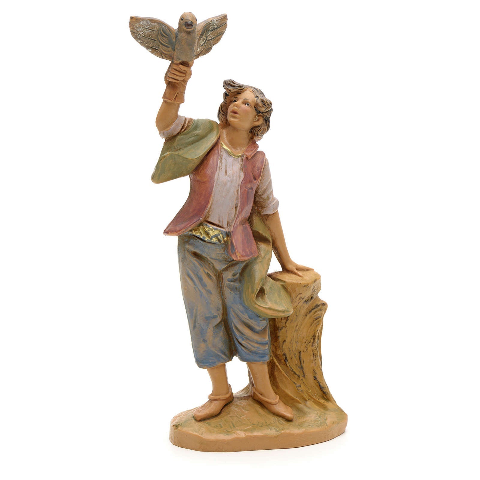 Figura de entrenador de halcones Jabin de 12" - Fontanini