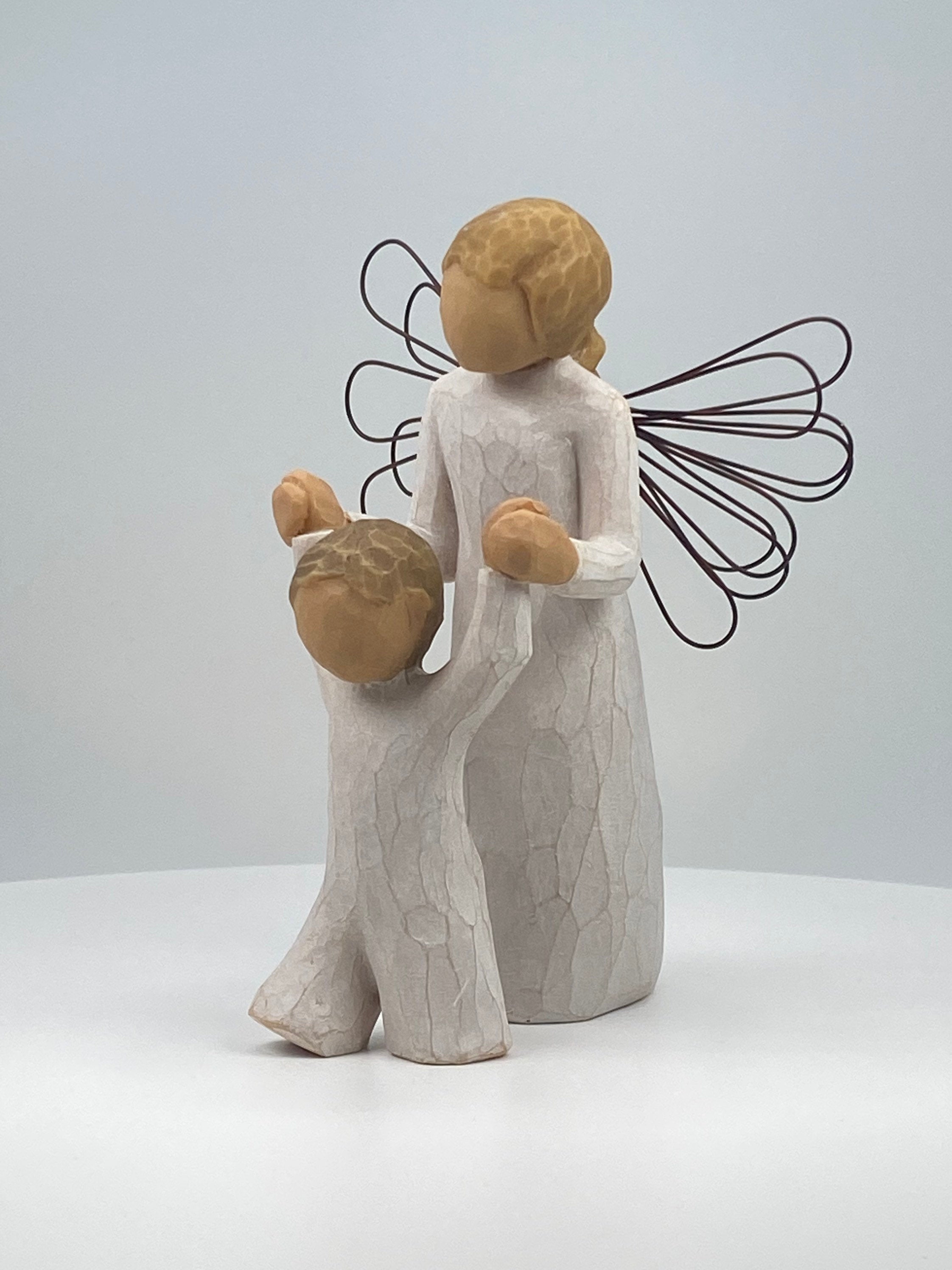 Colección de árboles de sauce del ángel guardián