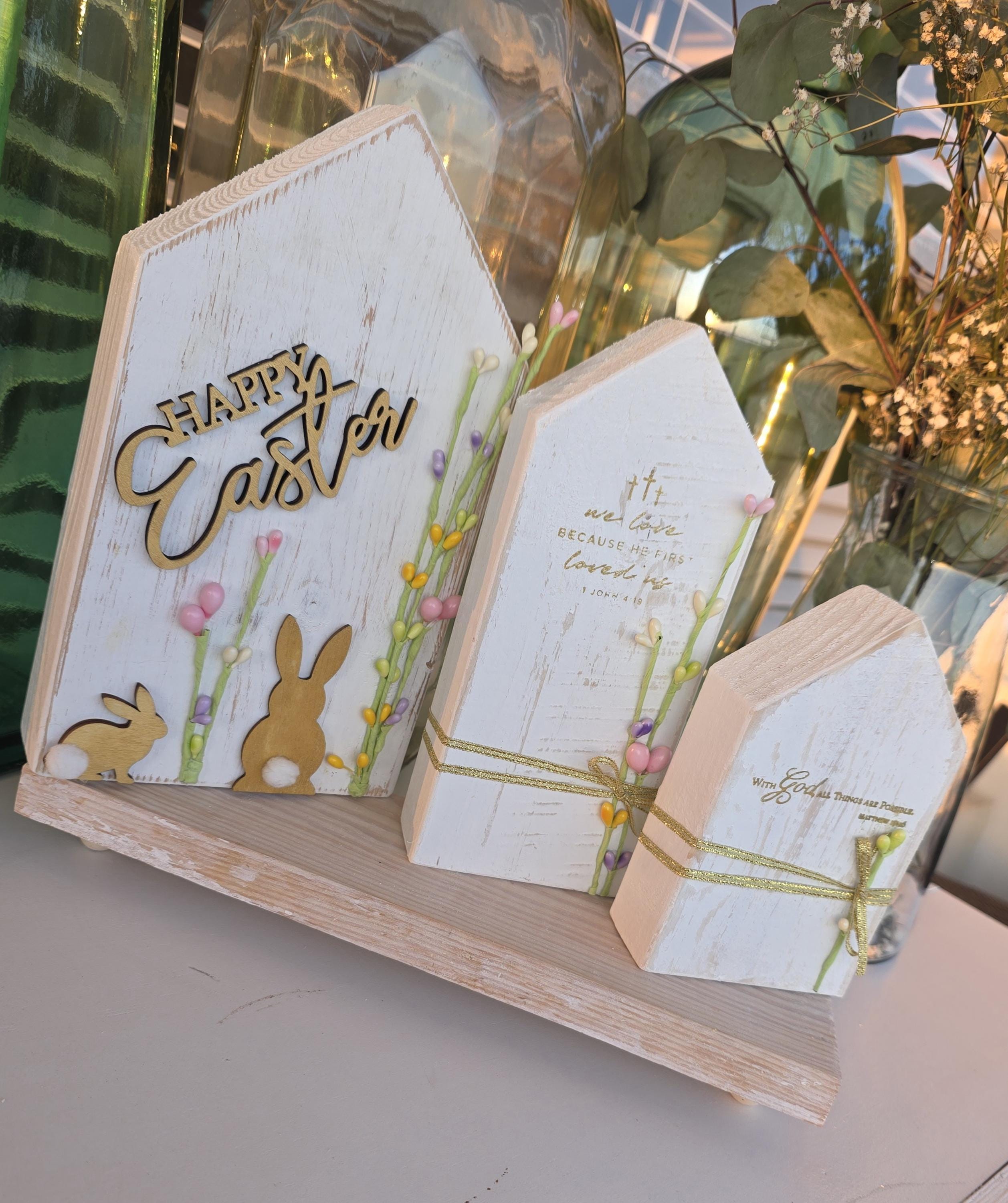 Happy Easter - EASTER Houses Ref. 004- 005- 006