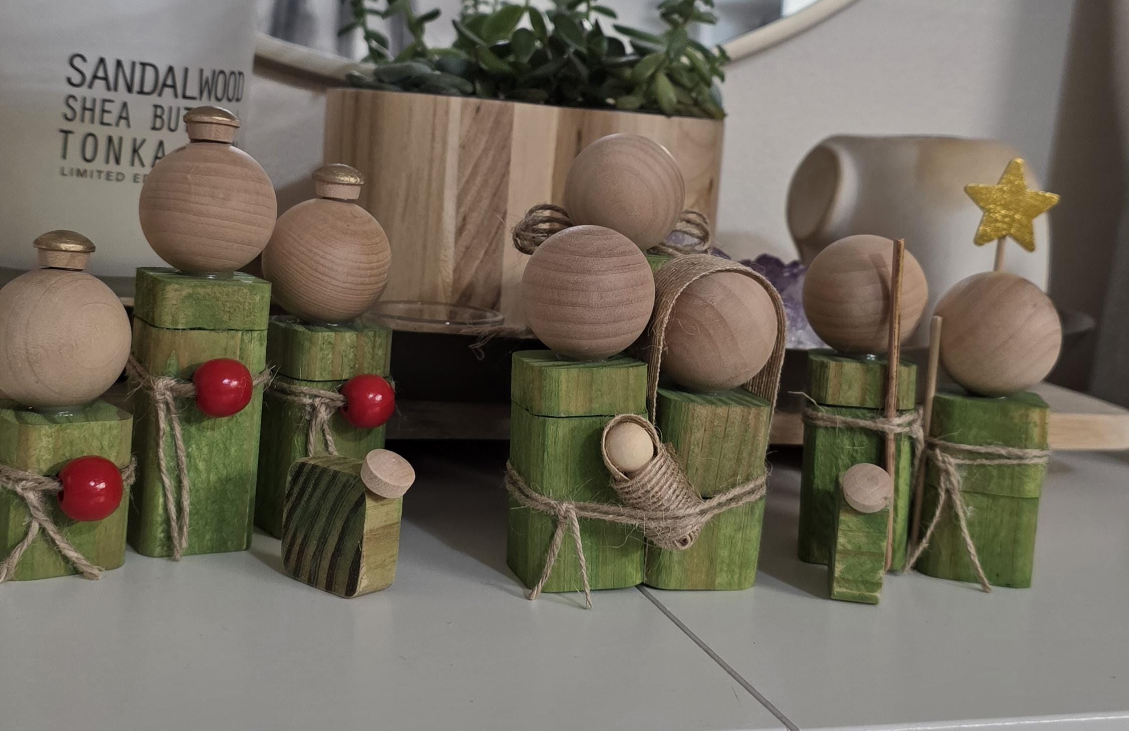 Contemporary Nativity Set