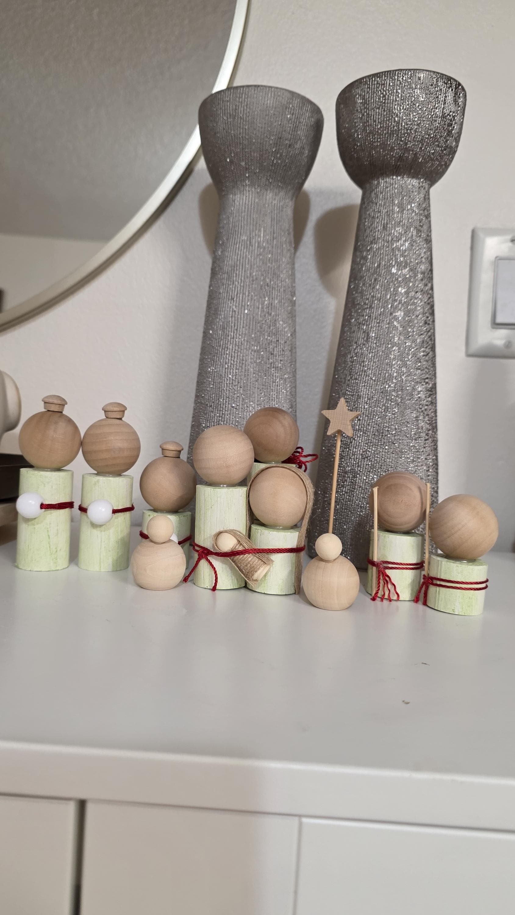 Contemporary Nativity Set