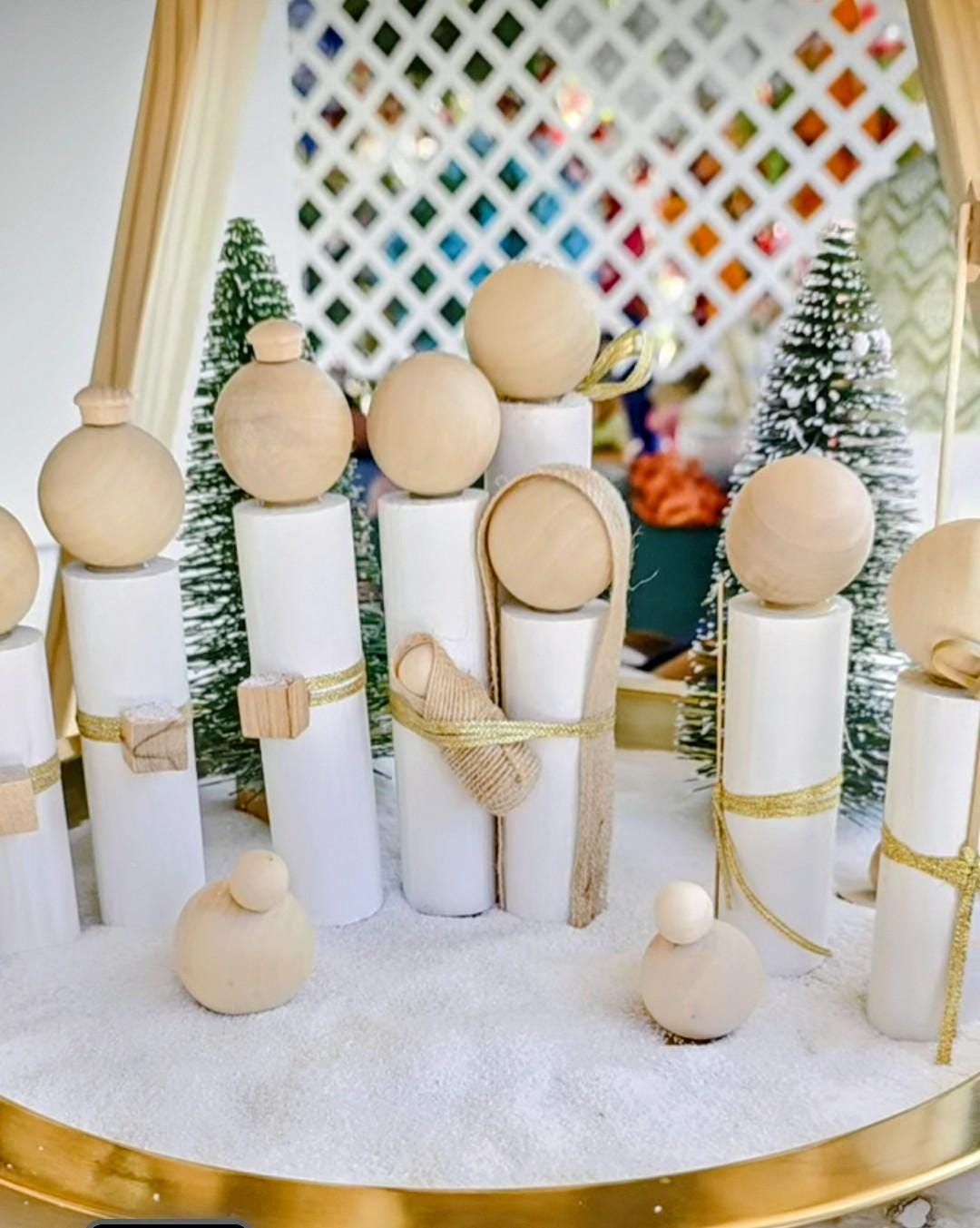 Contemporary Nativity Set