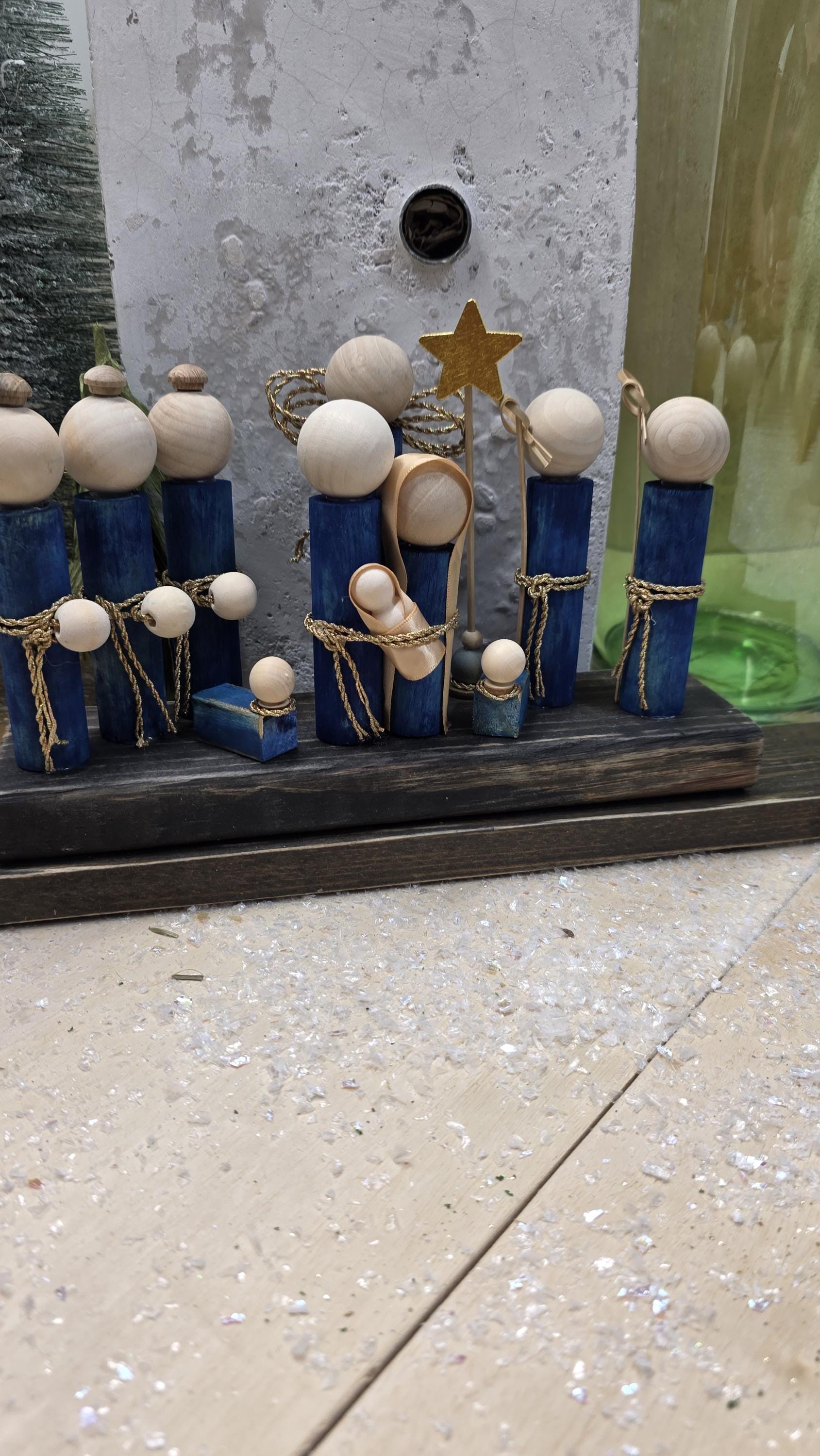 Contemporary Nativity Set