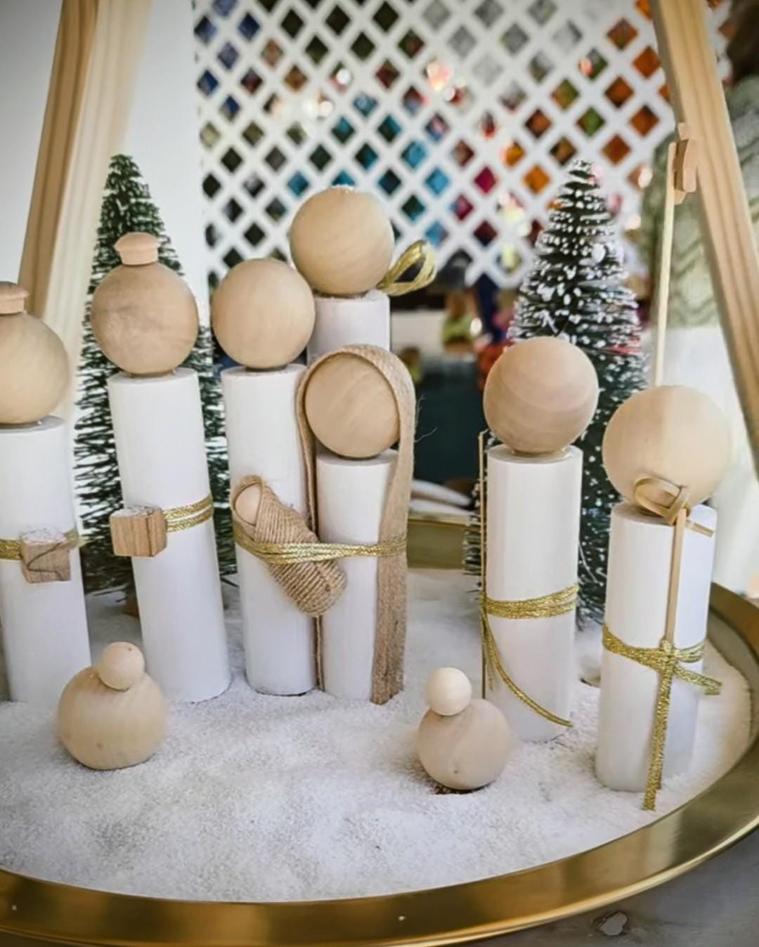 Contemporary Nativity Set