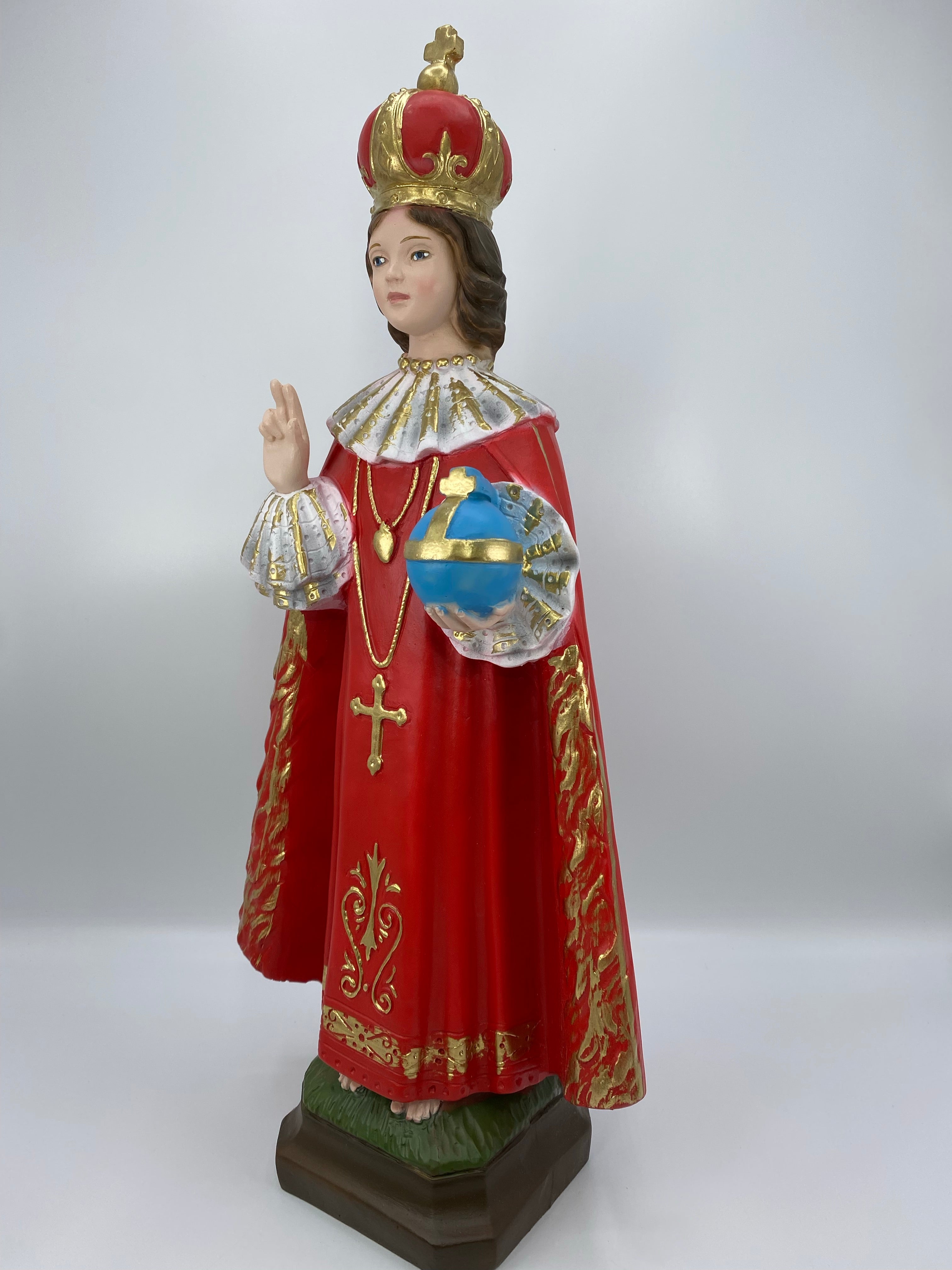 Tienda de regalos de la fe Niño Jesús de Praga - Colección de estilo toscano - Pintado a mano en Italia - Nino Jesus de Praga