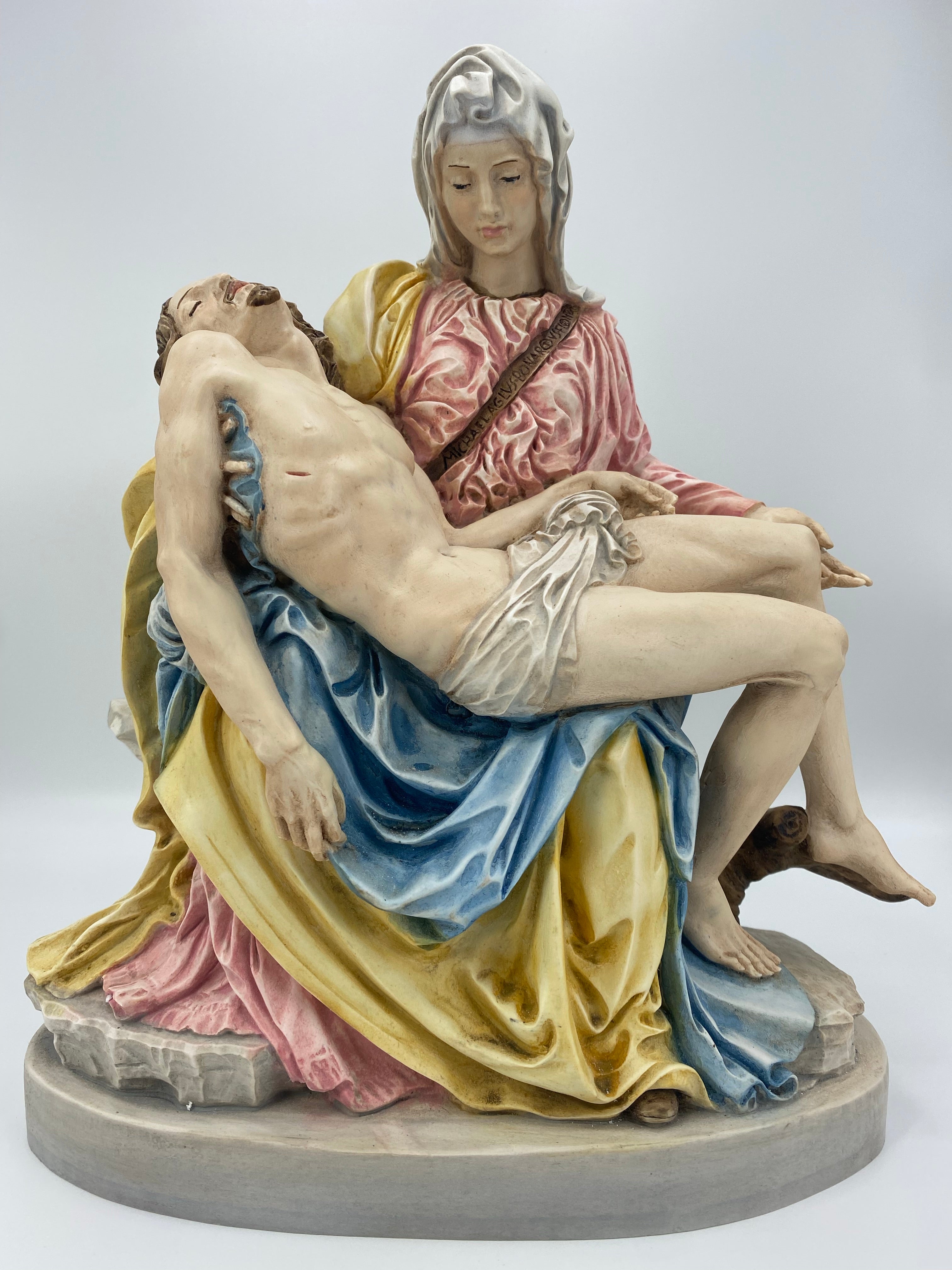 La tienda de regalos Faith Gift Shop La Pieta - Pintada a mano en Italia - Nuestra colección Toscana - La Piedad