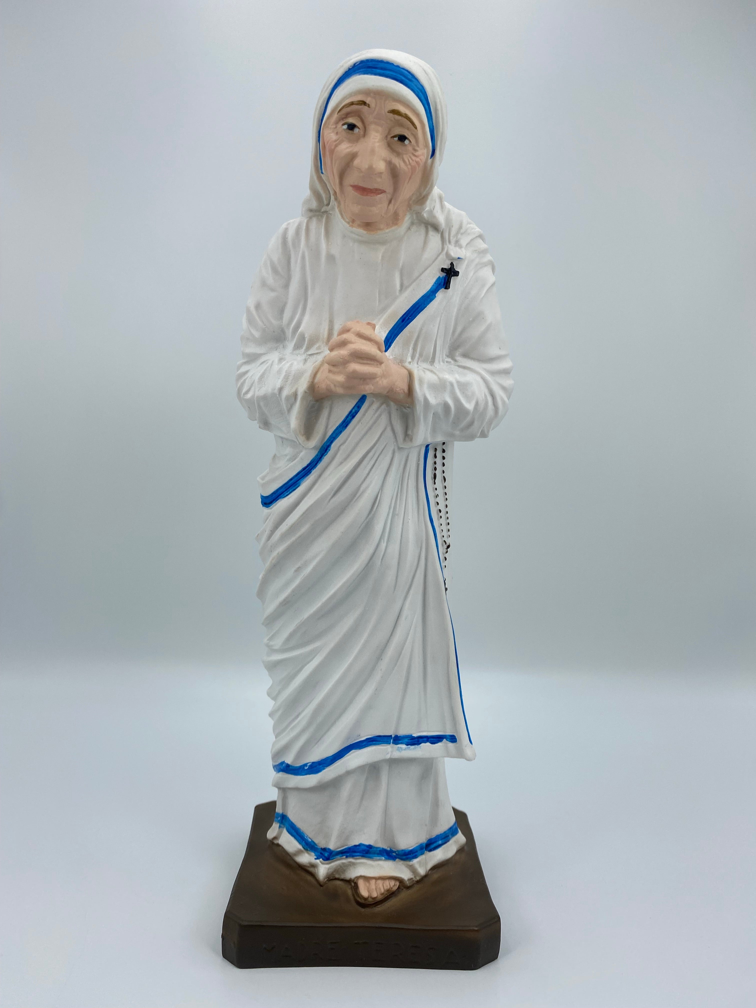 La tienda de regalos de la fe María Teresa de Calcuta - Pintada a mano en Italia - Nuestra colección de Toscana