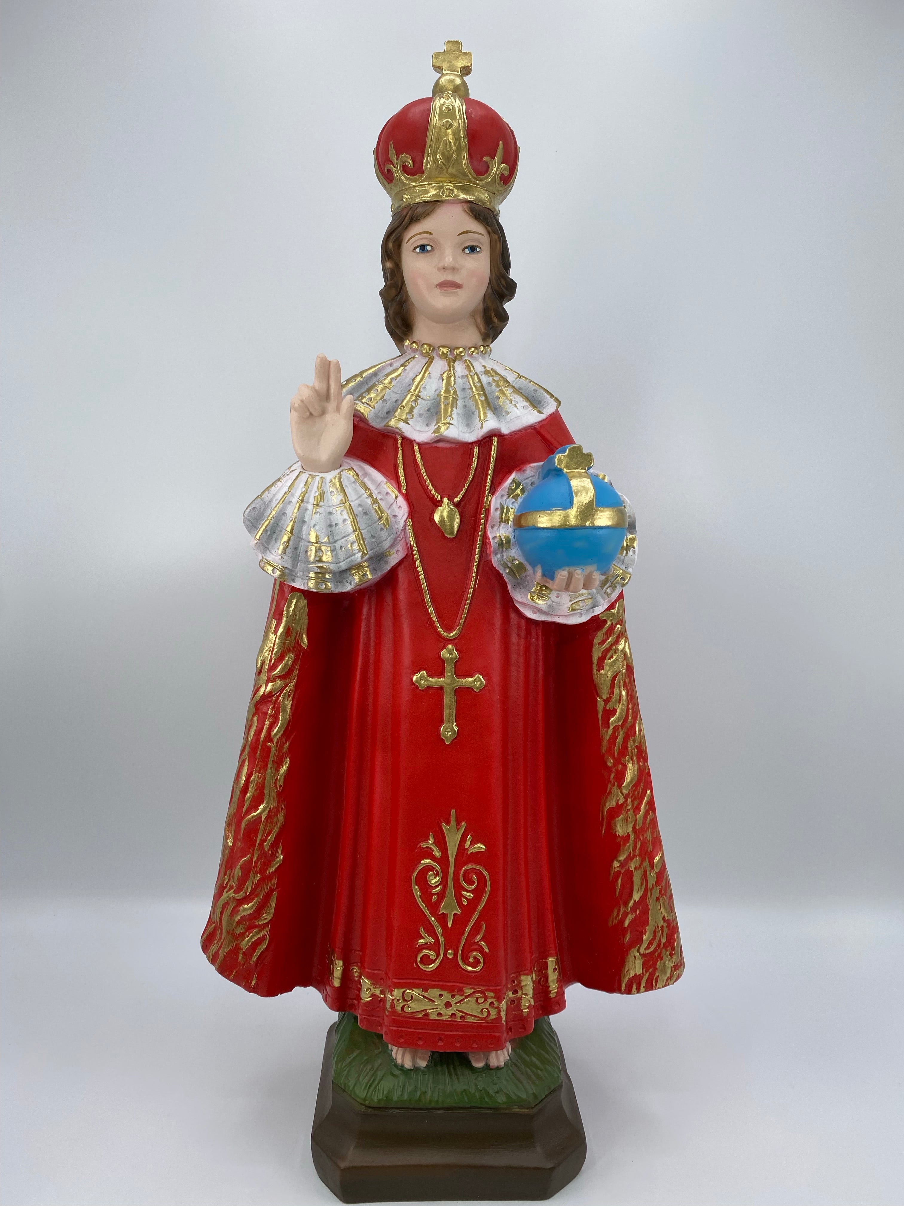 Tienda de regalos de la fe Niño Jesús de Praga - Colección de estilo toscano - Pintado a mano en Italia - Nino Jesus de Praga